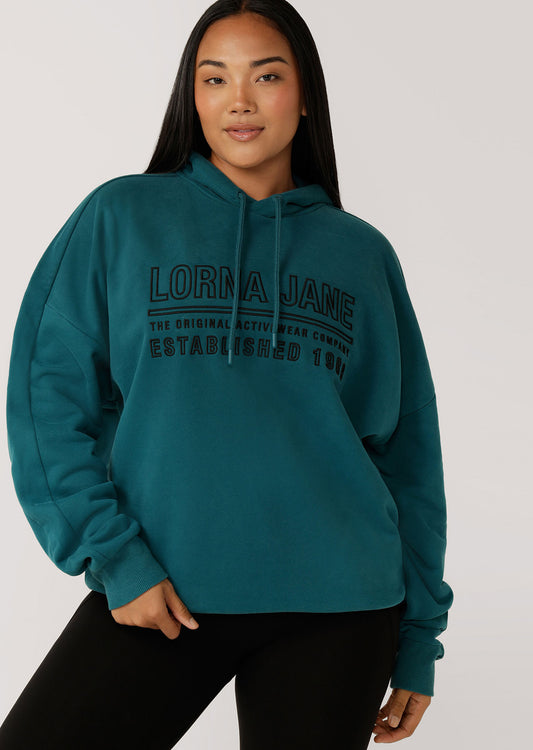 Lorna Jane Unwind Oversized Hoodie - Everteal