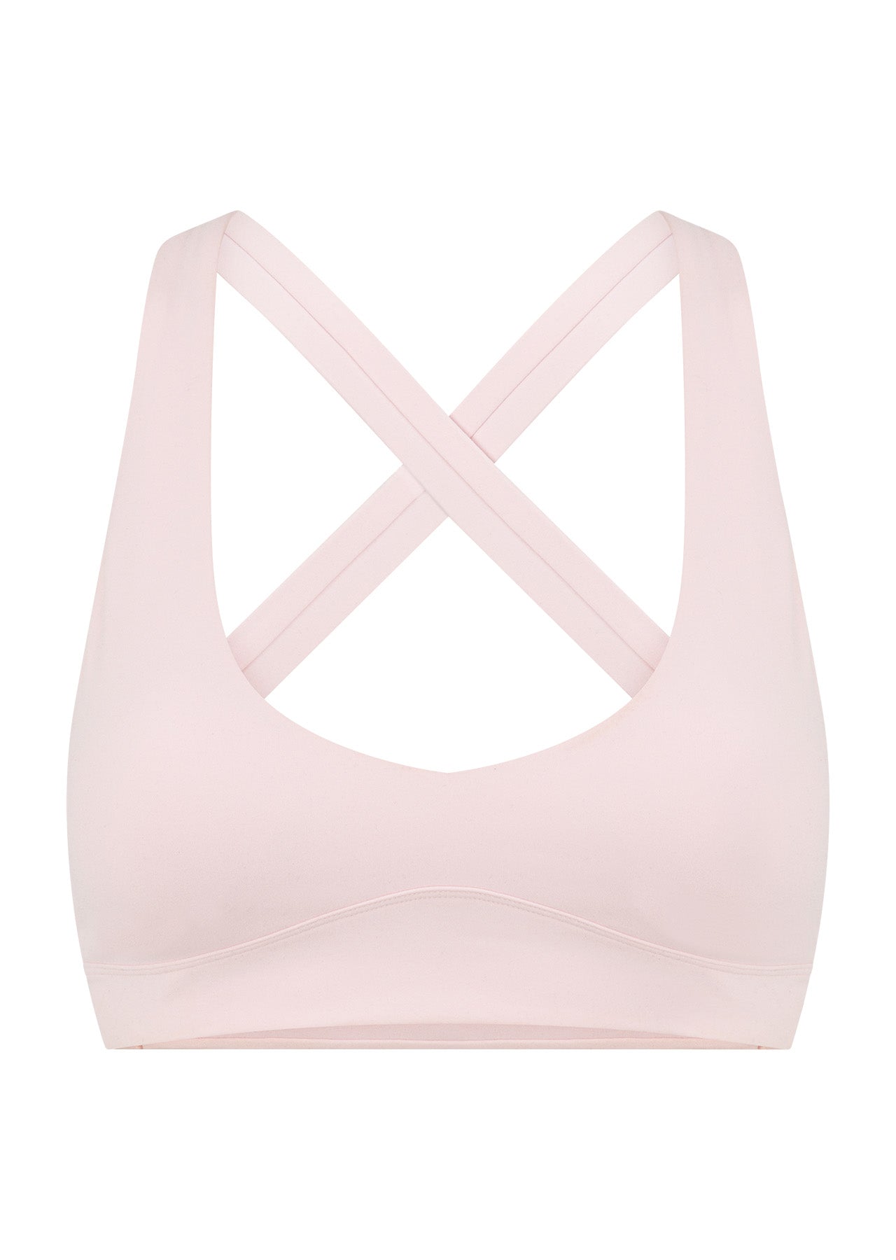 Lorna Jane Free Spirit Sports Bra - Pale Dusty Rose