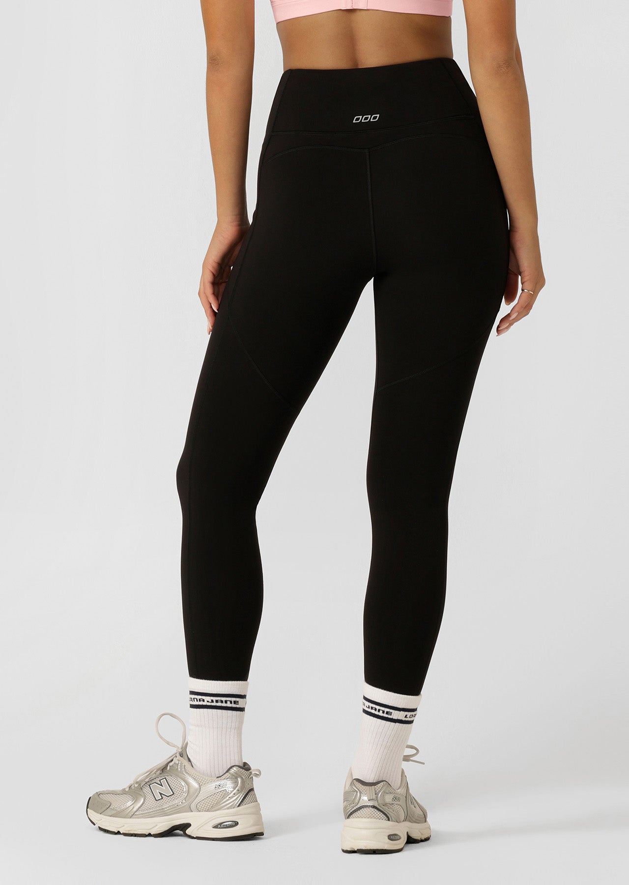 Lorna Jane Irresistible Rib Full Length Leggings - Black