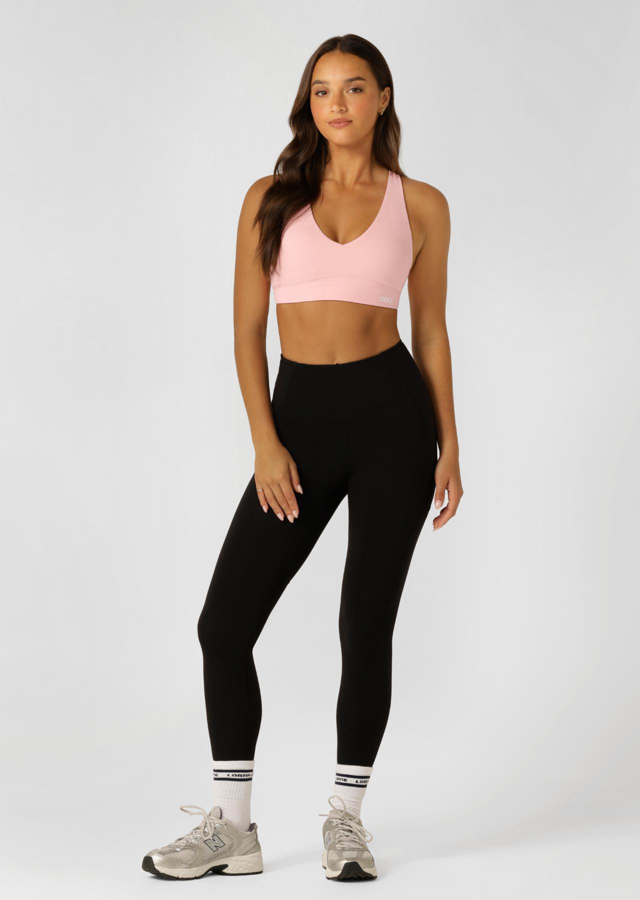 Lorna Jane Irresistible Rib Full Length Leggings - Black