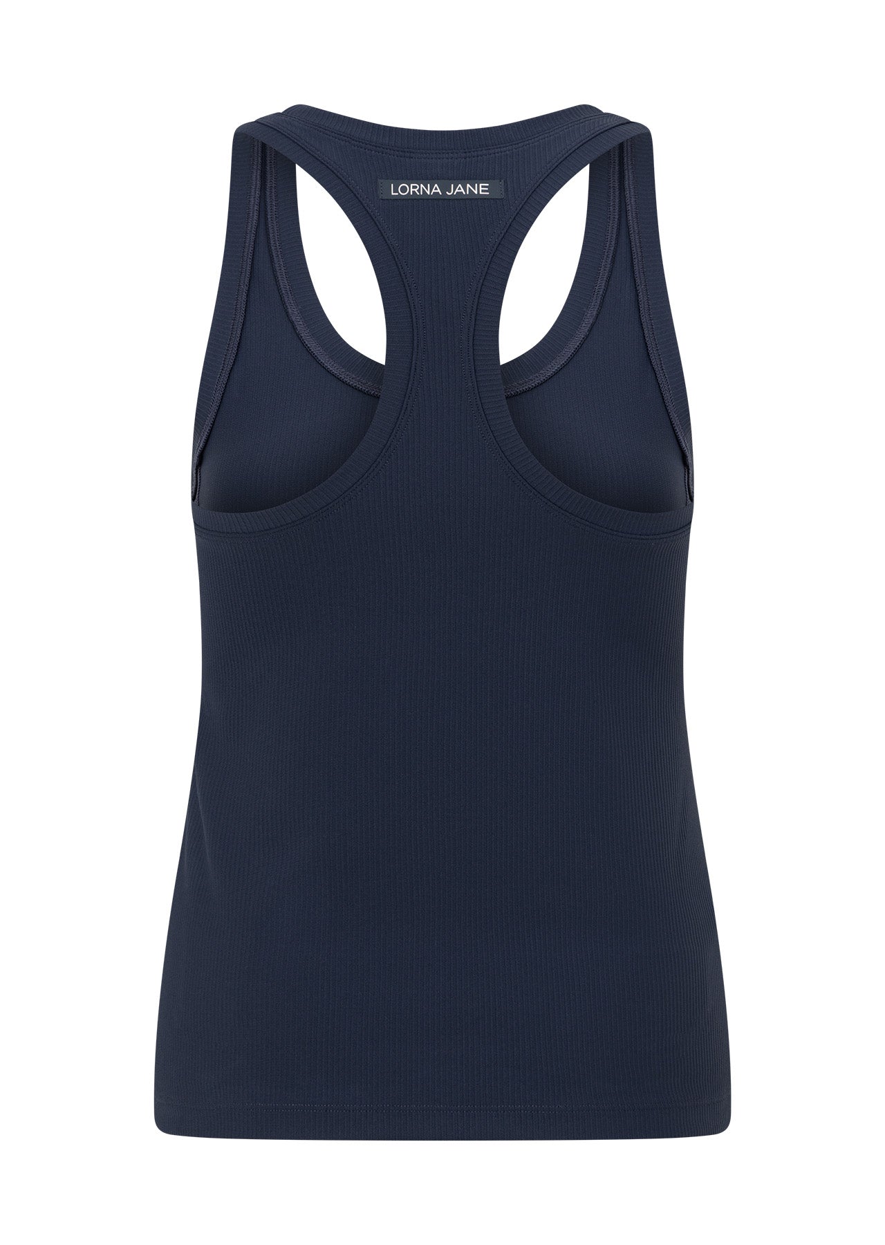 Lorna Jane Speed Circuit Active Rib Tank - Platinum Navy