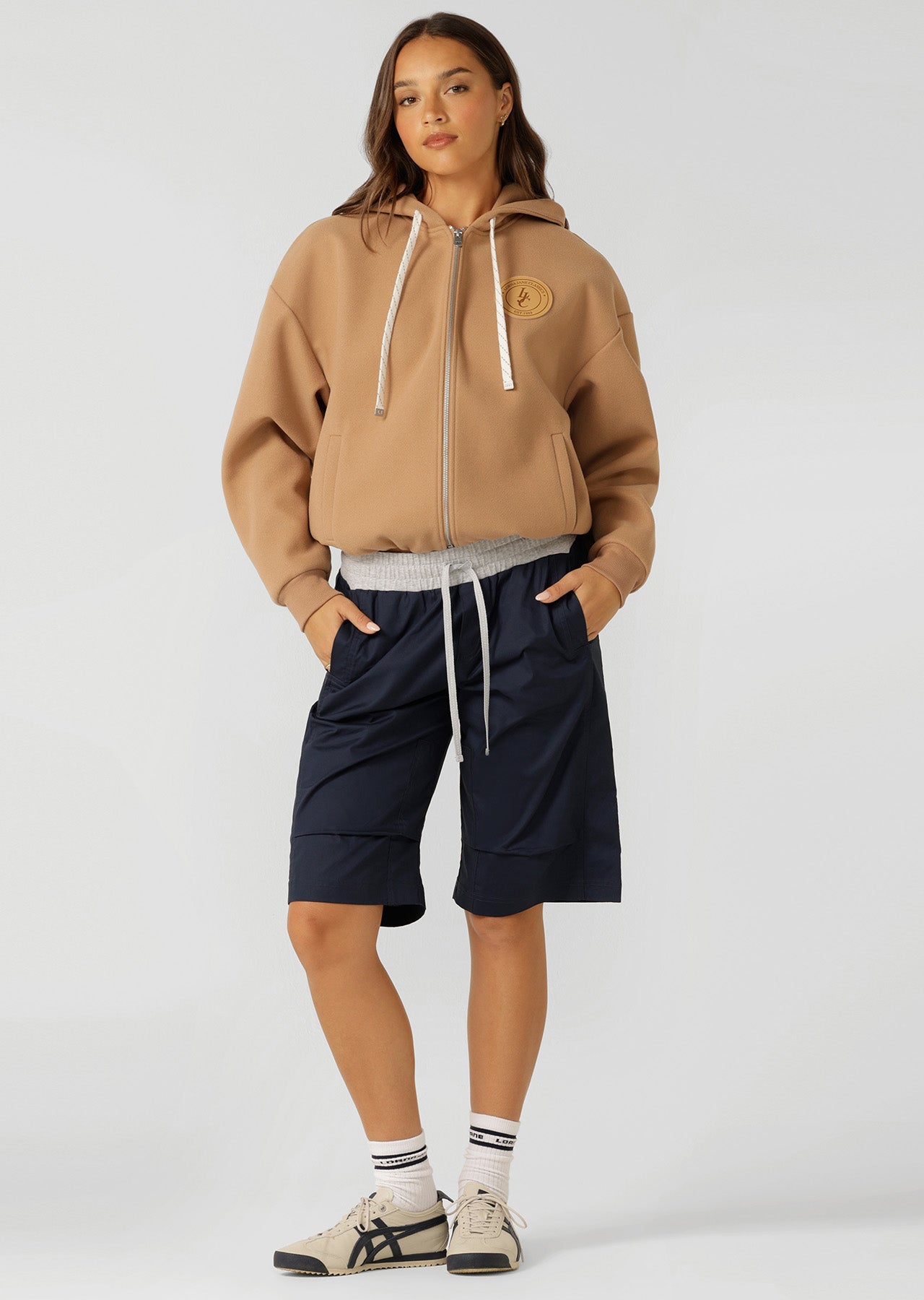 Lorna Jane Carpe Diem Jacket - Biscuit