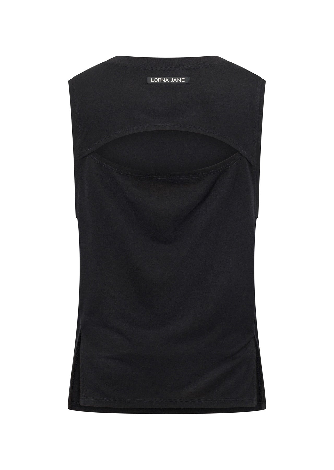 Lorna Jane Speedway Muscle Tank - Black Checkerboard