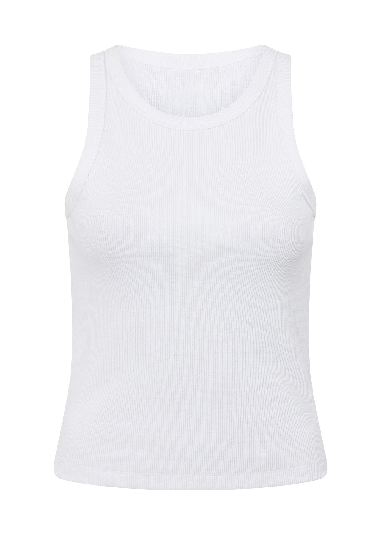 Lorna Jane LJ Basics Rib Tank - White