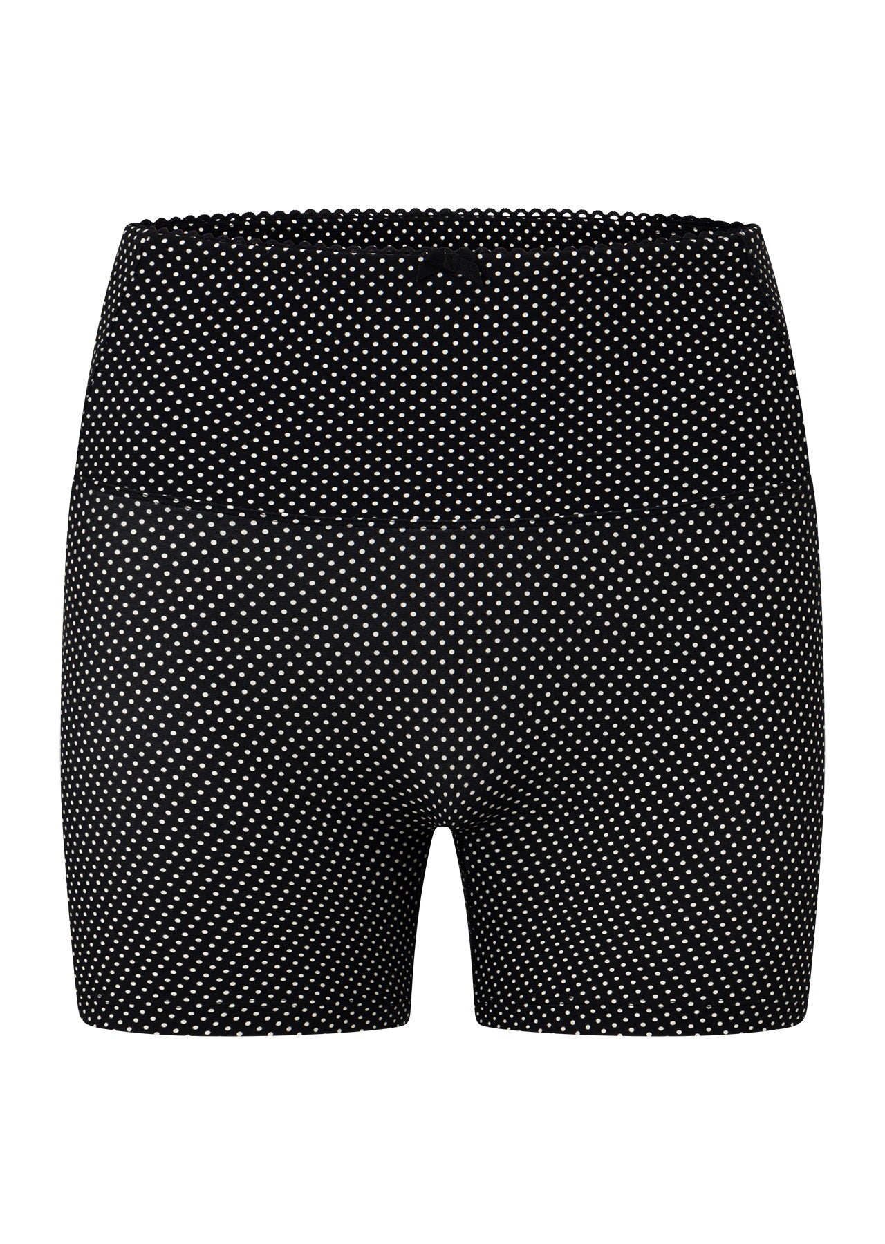 Lorna Jane Sweet Thing Polka Dot No Ride 12cm Bike Shorts - Mini Dot Black Print