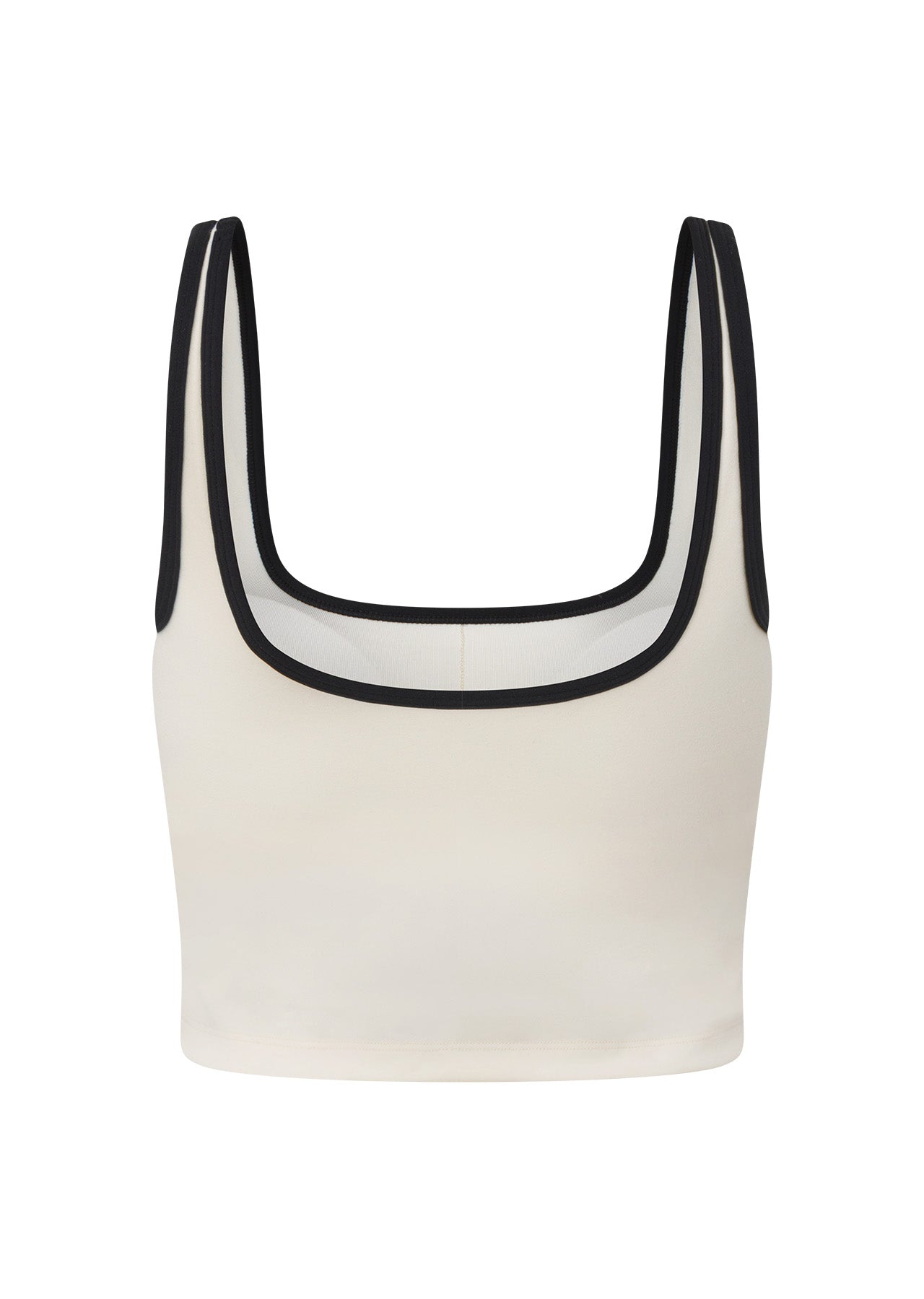 Lorna Jane Retro Classic Bra Tank Combo - Cream