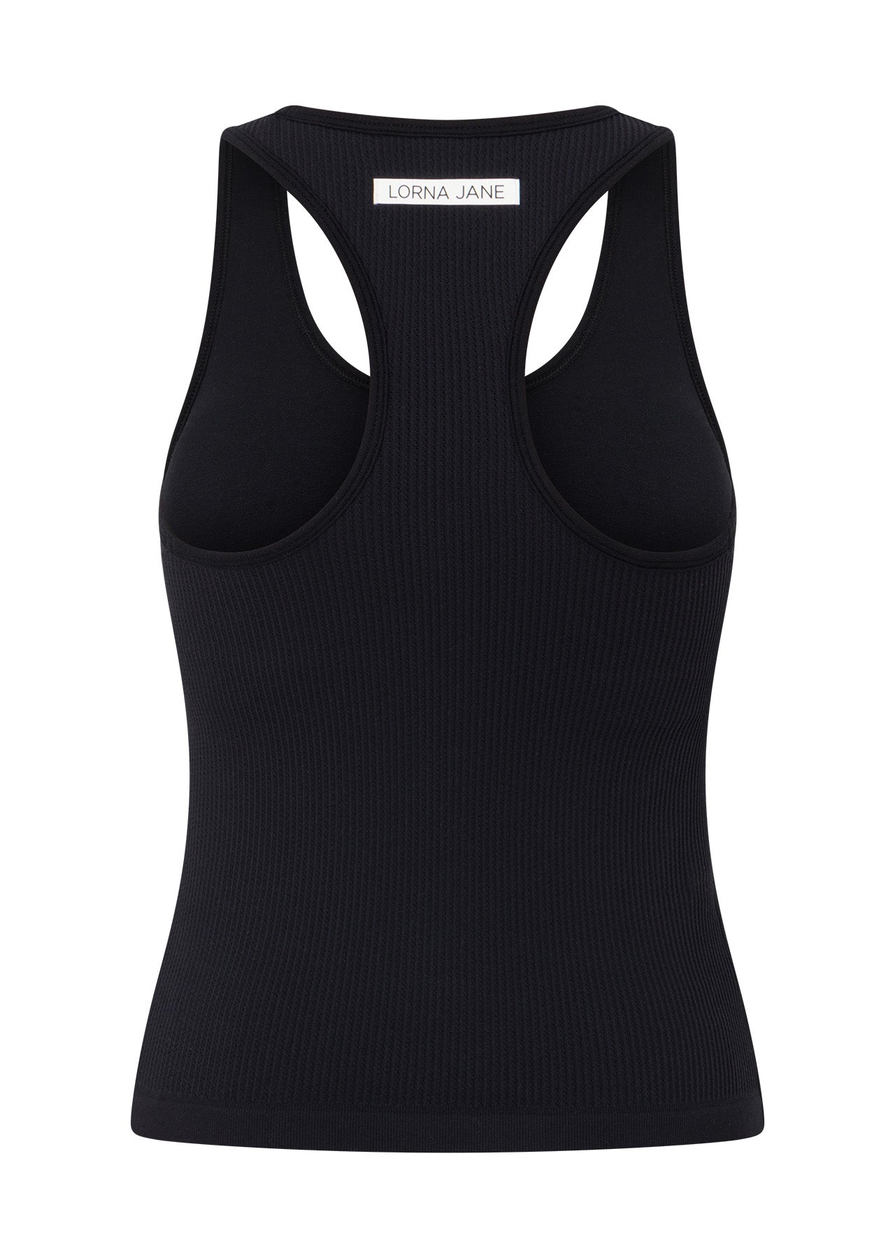 Lorna Jane All Sports Seamless Waffle Bra Tank Combo - Black