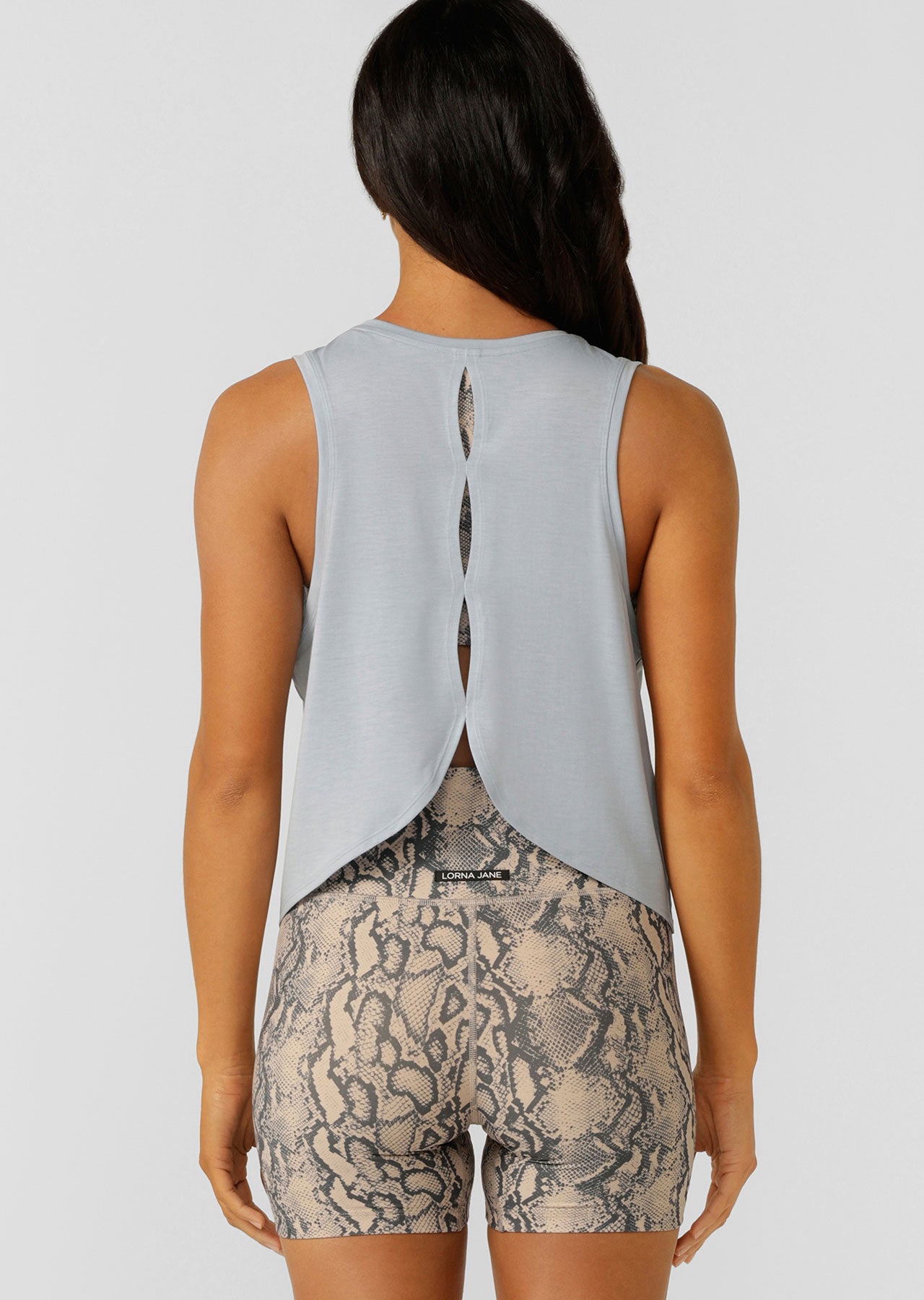 Lorna Jane Perform Active Tencel Tank - Light Glacier Blue