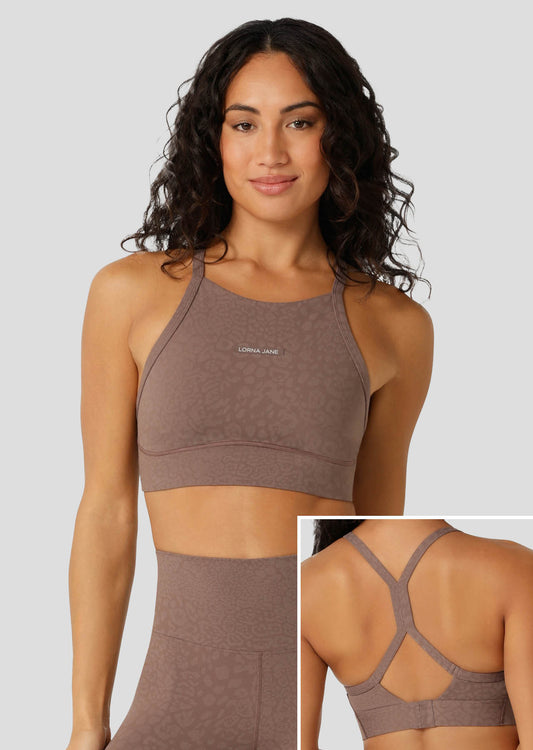 Lorna Jane Wild One Sports Bra - Wild One Print