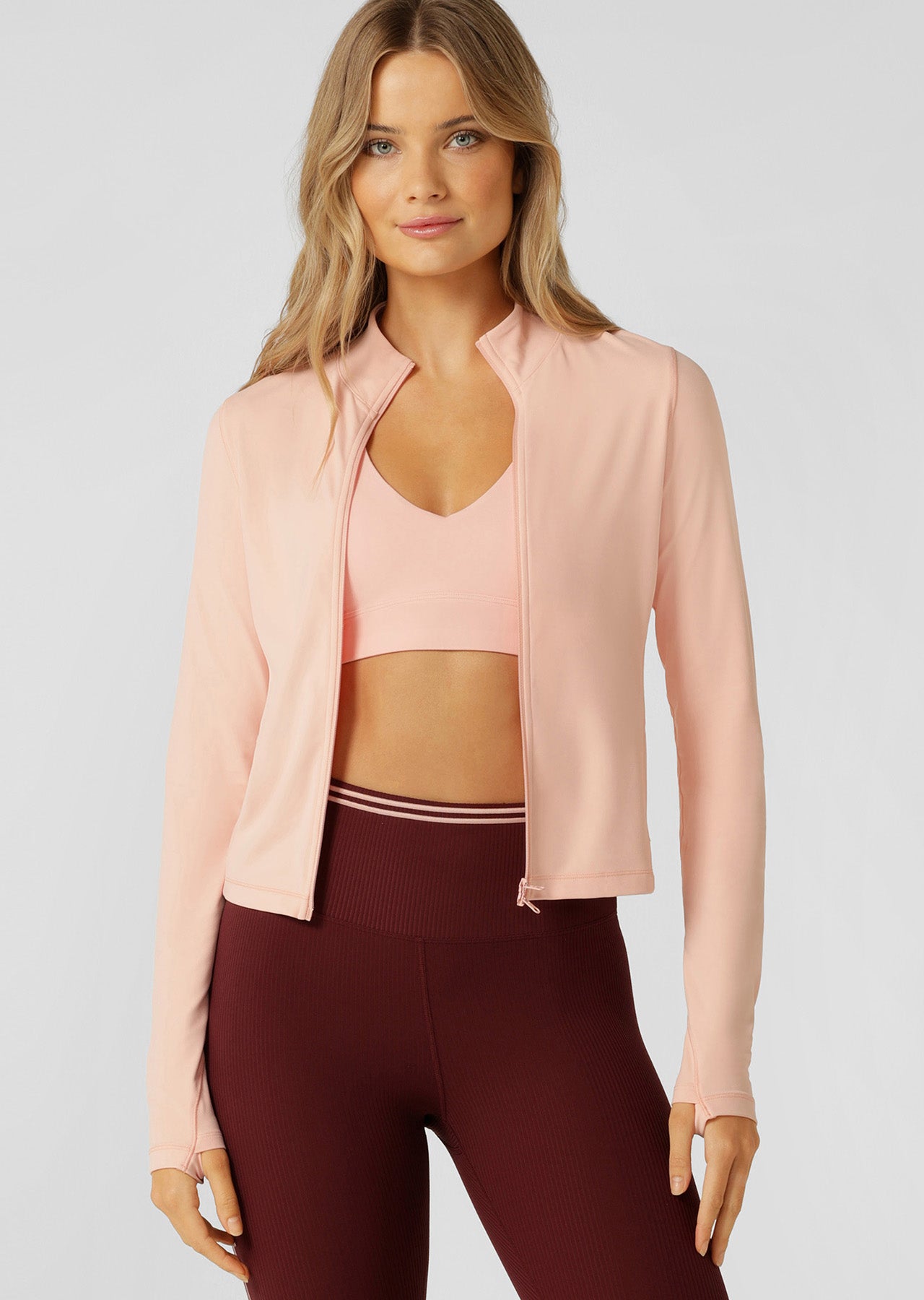 Lorna Jane All Star Active Zip Through Top - Ballerina
