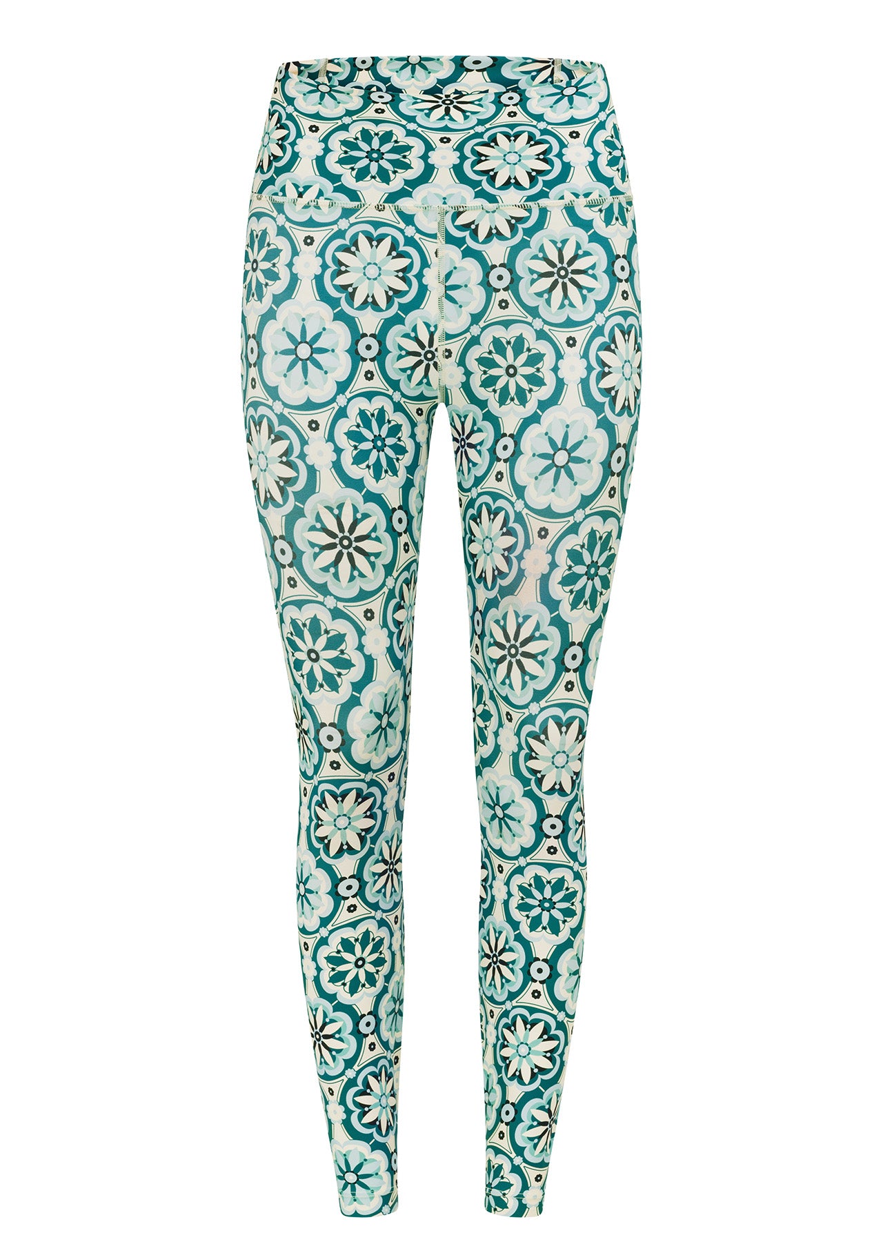 Lorna Jane Vacation Meditation Ankle Biter Leggings - Vacation Meditation Print