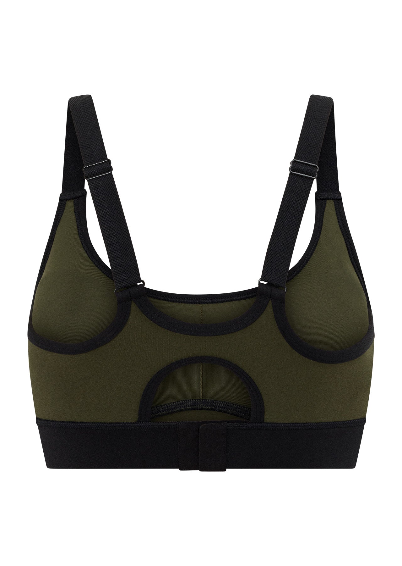 Lorna Jane Undefeated Sports Bra - Luxury Green