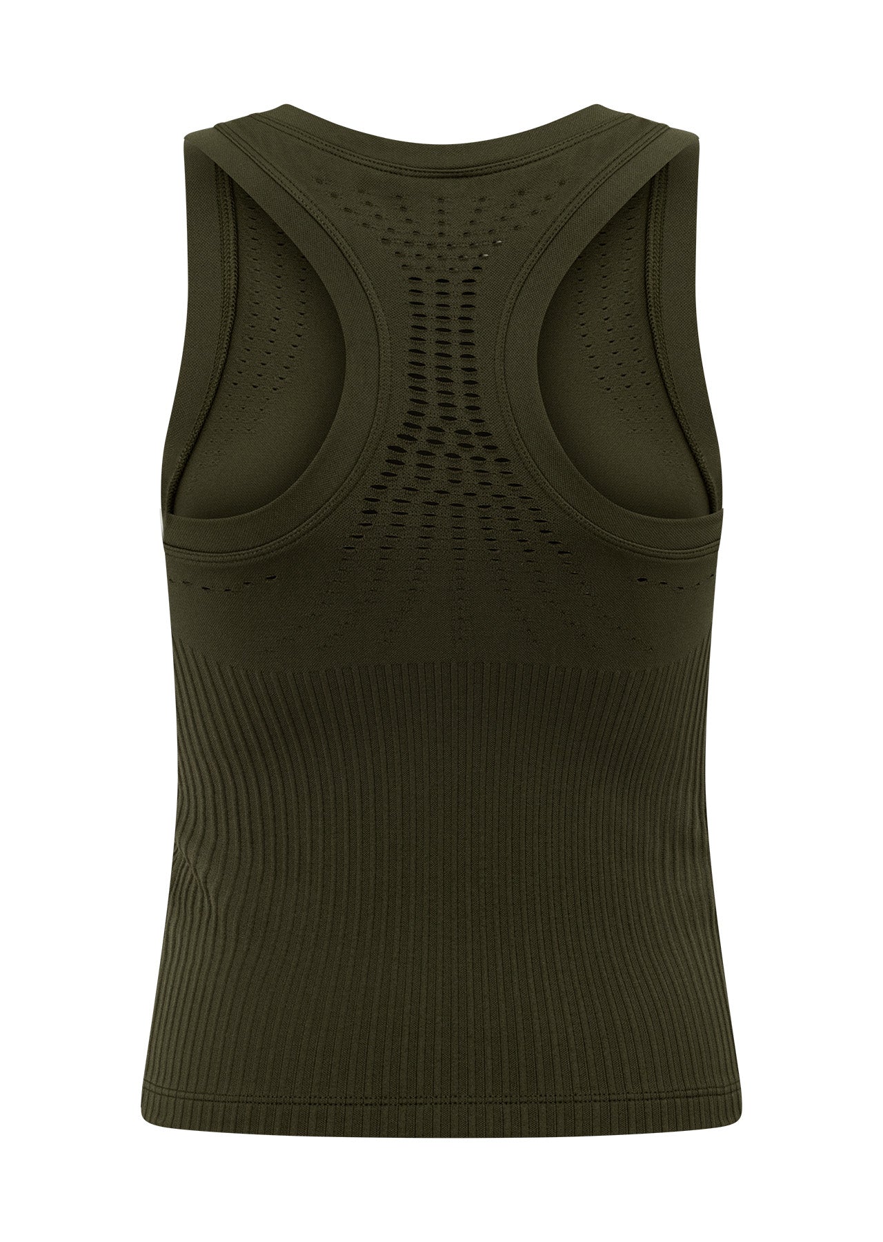 Lorna Jane Aerodynamic Seamless Tank - Luxury Green