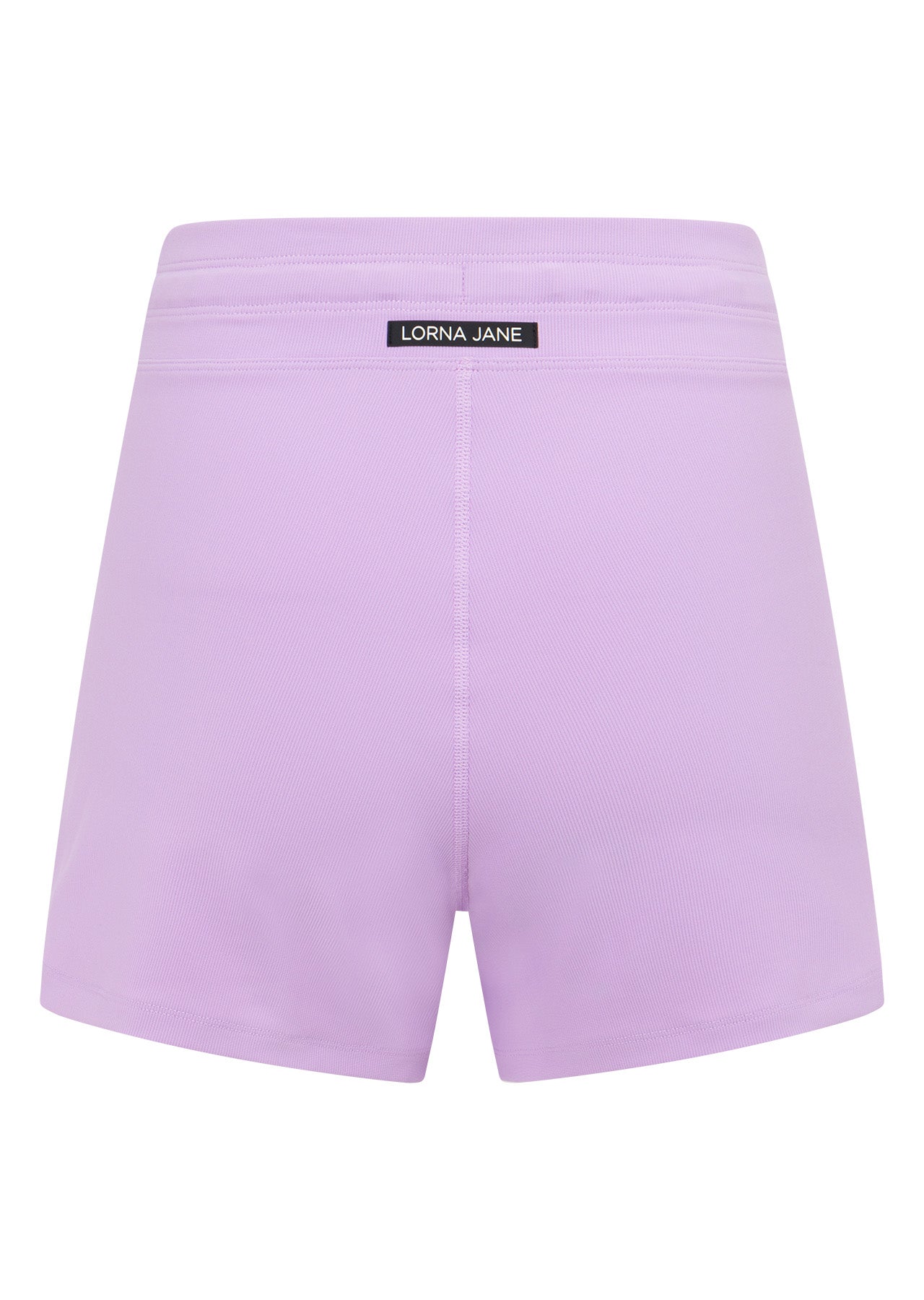 Lorna Jane Pace It Rib Kick Shorts - Soft Lilac