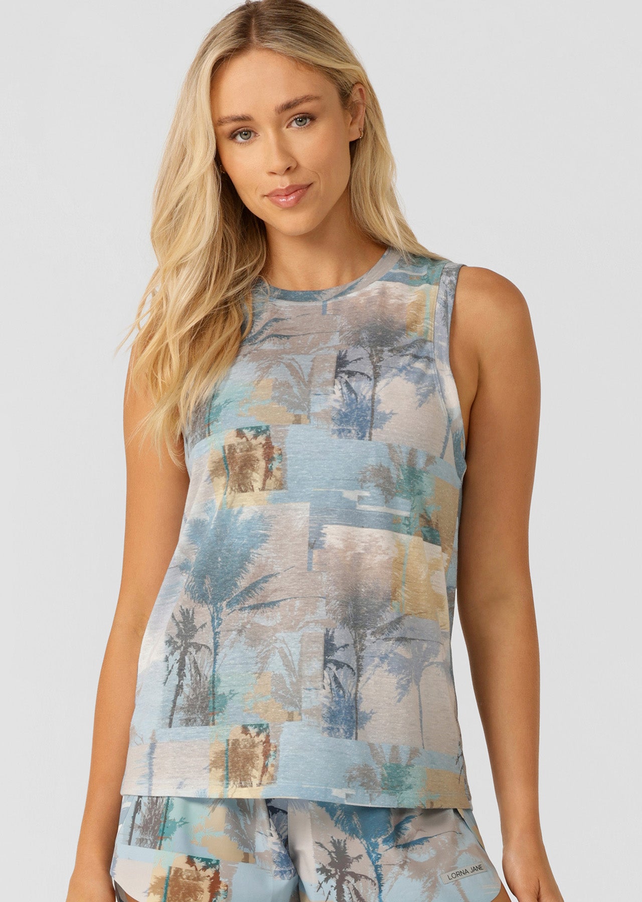 Lorna Jane Mirage Muscle Tank - Mirage Print