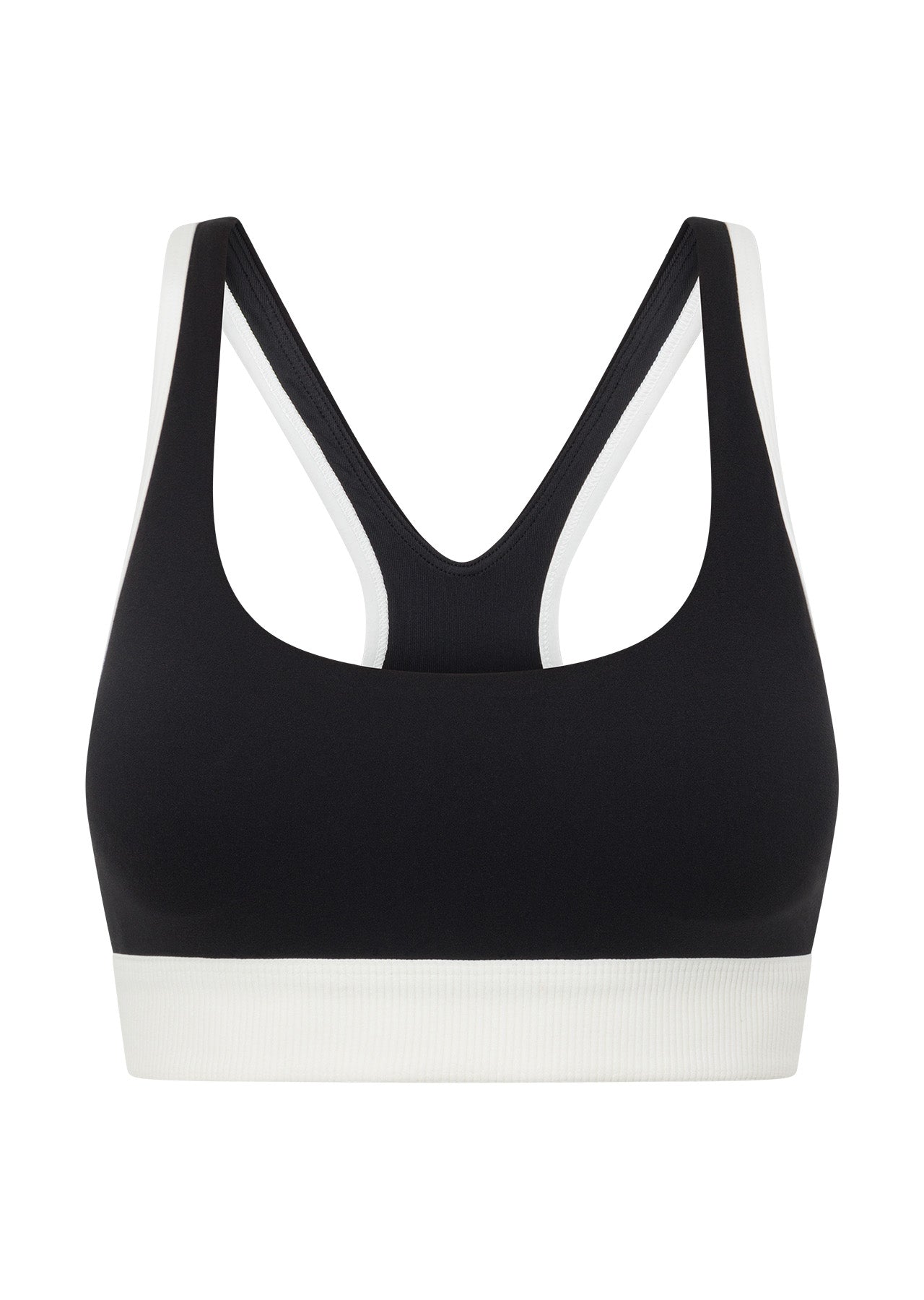 Lorna Jane Grande Rib Max Support Sports Bra - Black