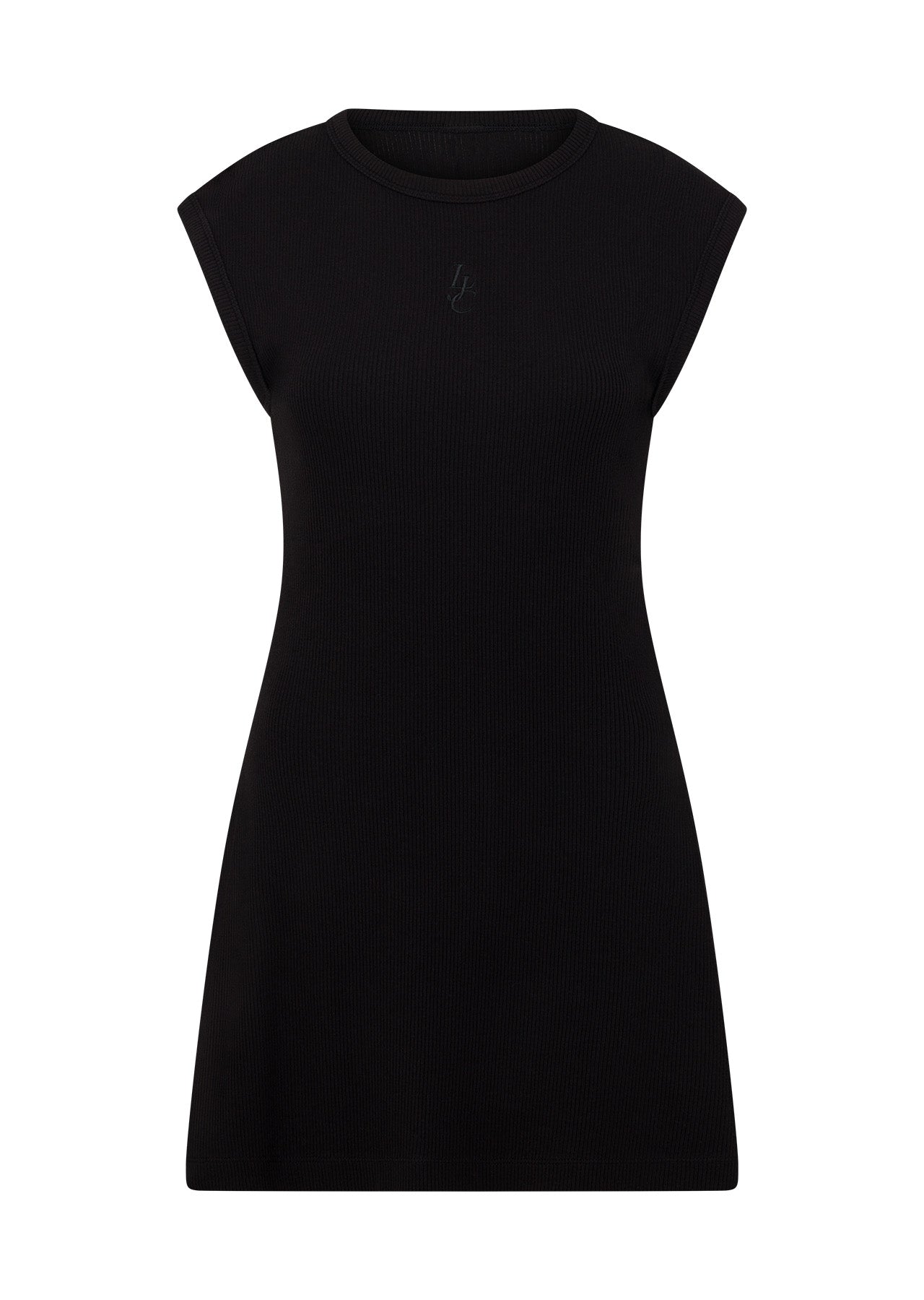 Lorna Jane Paradise Rib Dress - Black