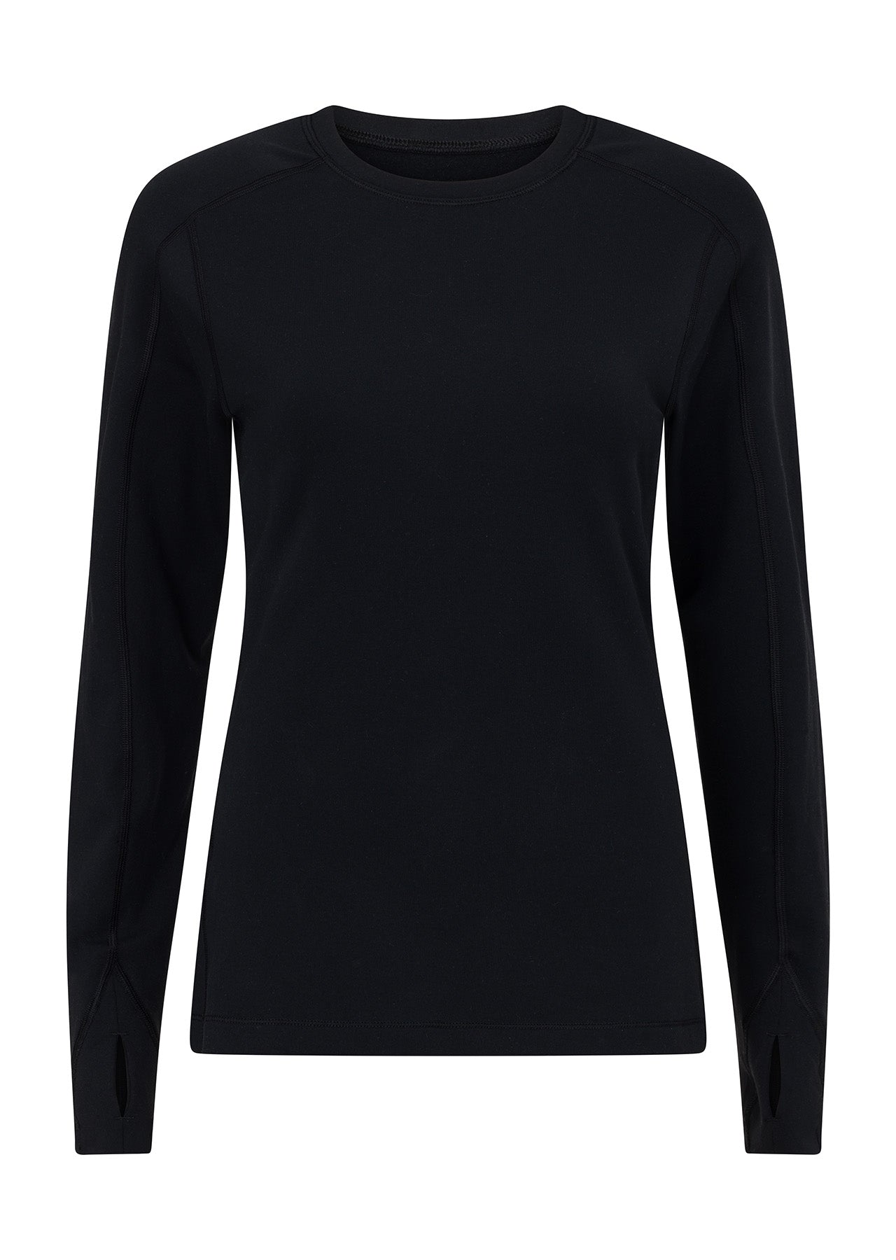 Lorna Jane Tech Thermal Long Sleeve Top - Black