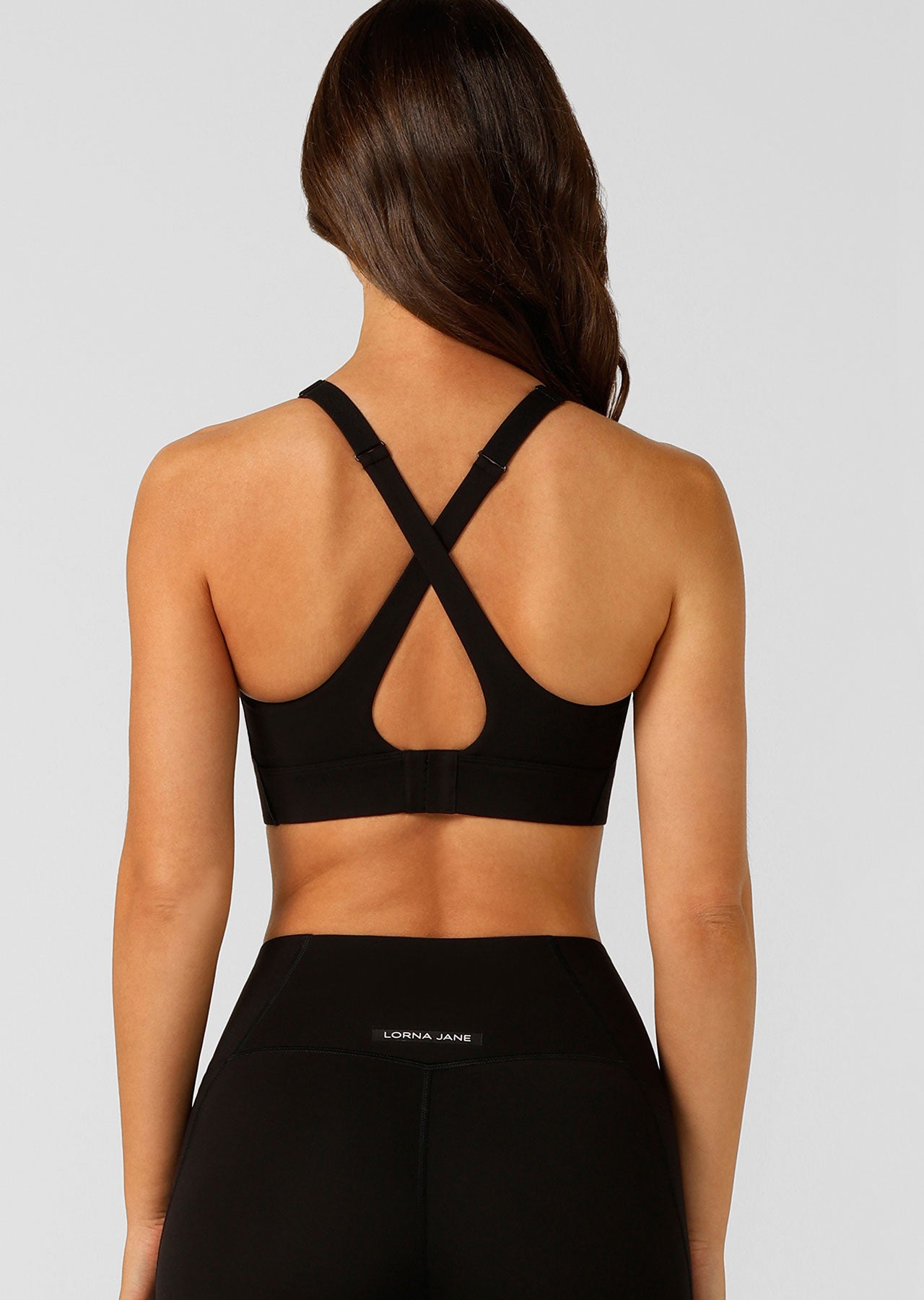 Lorna Jane Sculpt and Support Sports Bra - Black
