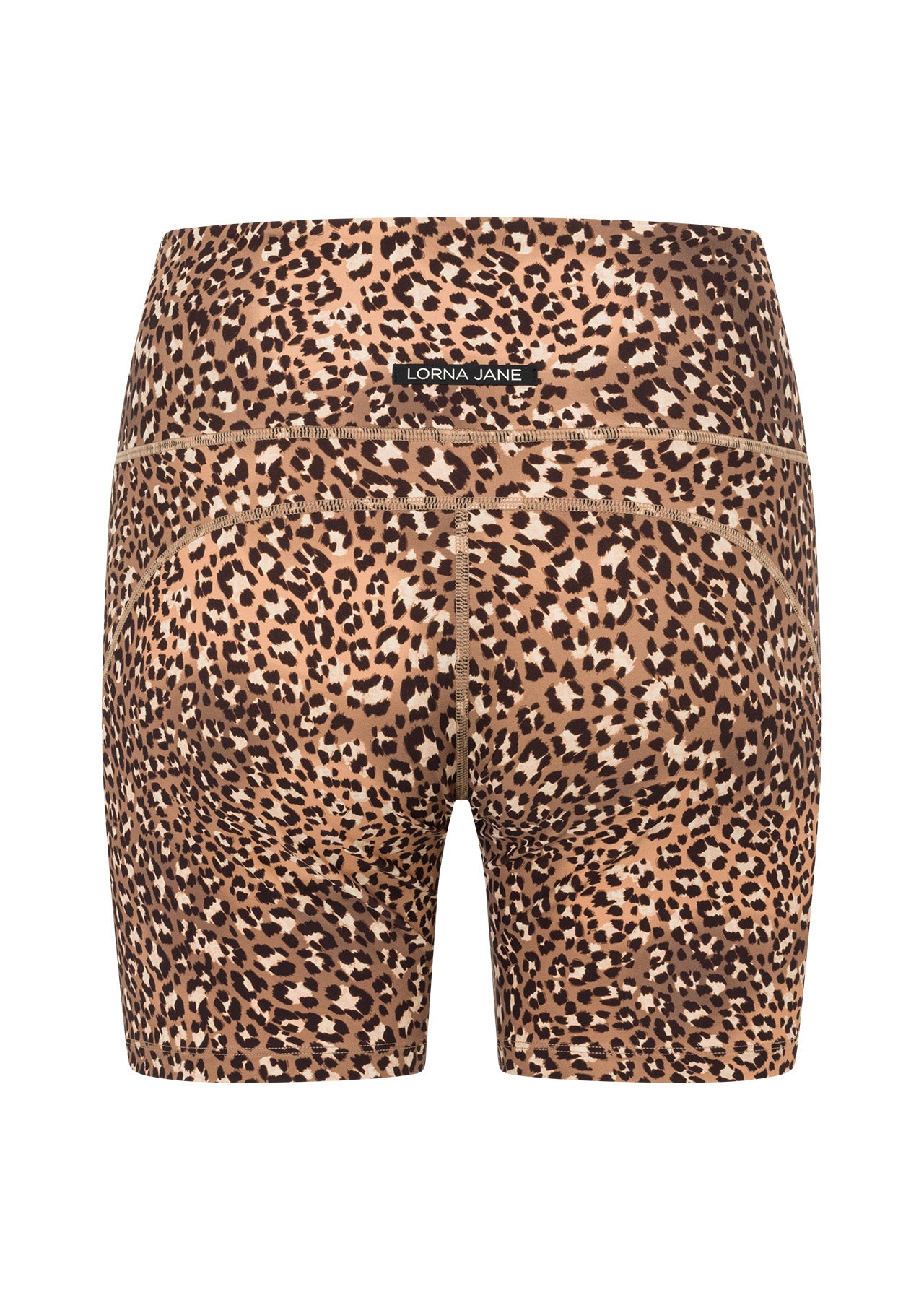 Lorna Jane Wild Side 16cm Phone Pocket Bike Shorts - Wild Side Print