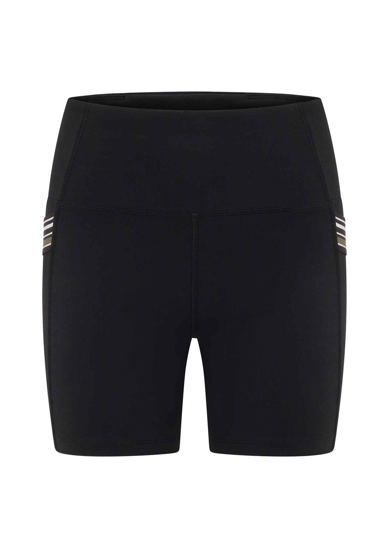 Lorna Jane Swift 3 Pocket 14cm Bike Shorts - Black