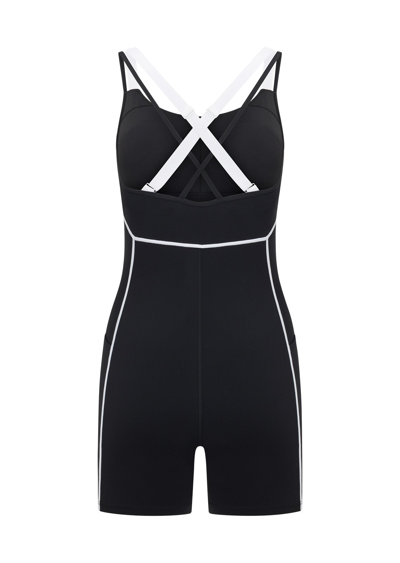 Lorna Jane Swift Motion No Ride 12cm Bodysuit - Black