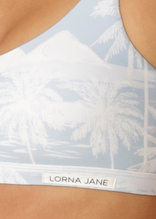 Lorna Jane Aloha Sports Bra - Aloha Blues Print