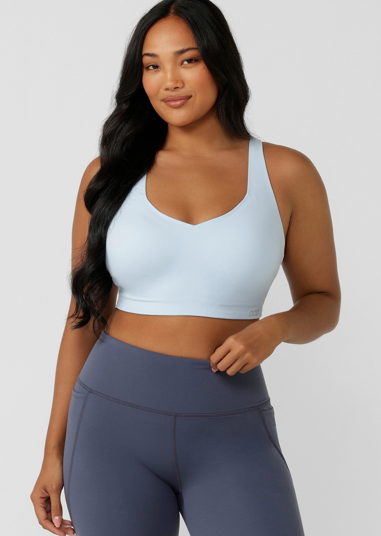Lorna Jane Curve Control Moulded Sports Bra - Toulouse Blue
