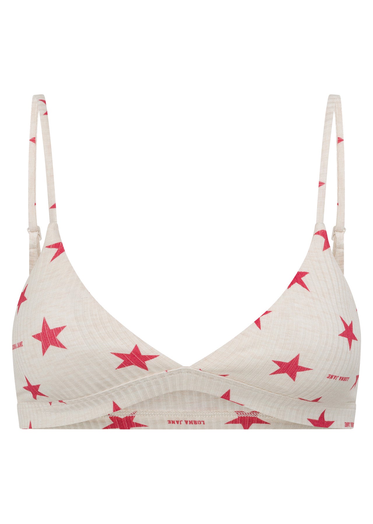 Lorna Jane Starstruck Rib Bralette - Starstruck Print