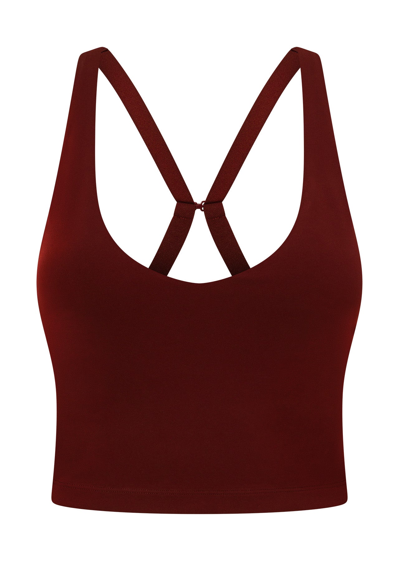 Lorna Jane Move Well Bra Tank Combo - Dark Ruby