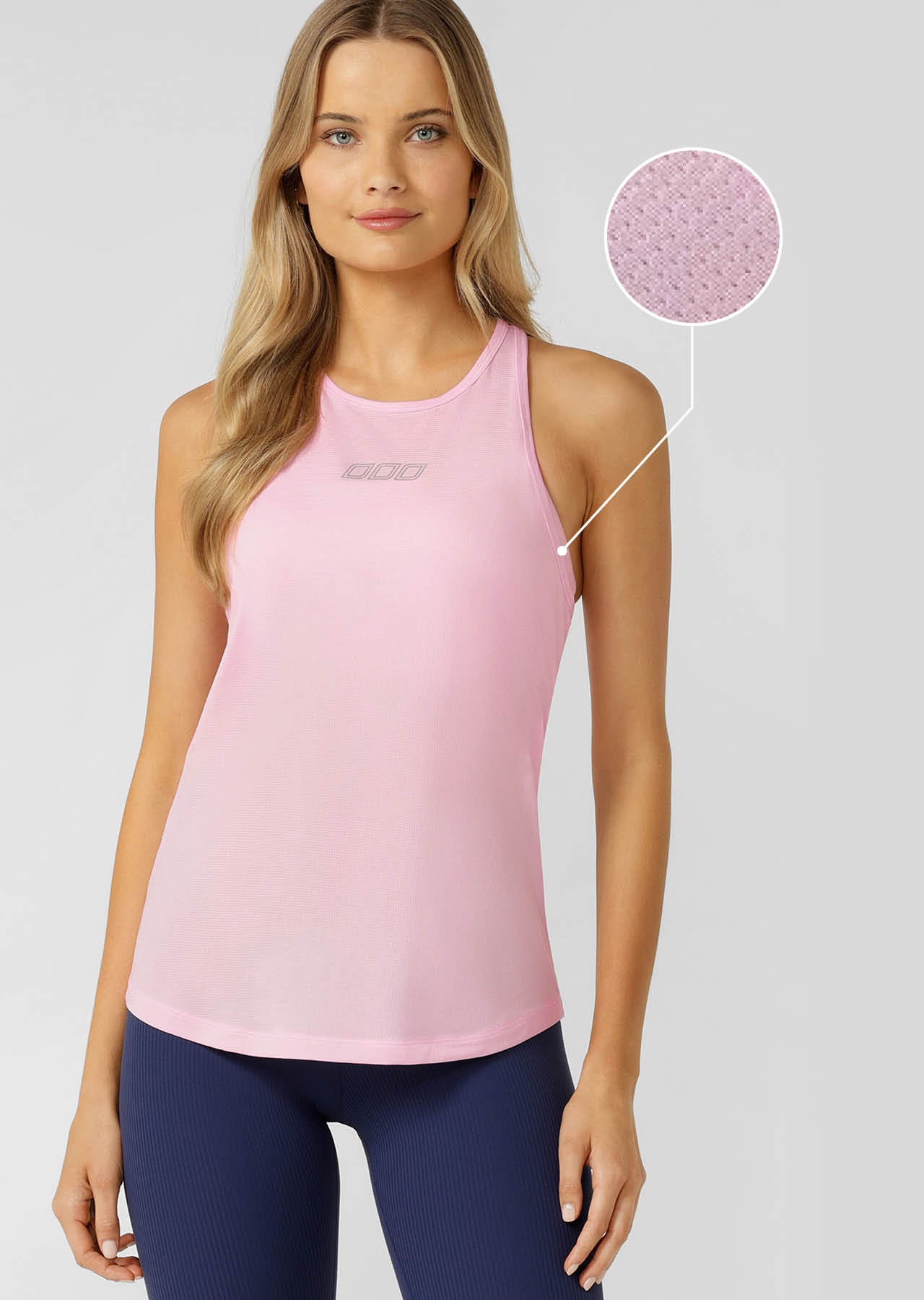 Lorna Jane Train Hard Active Tank - Sweet Pink