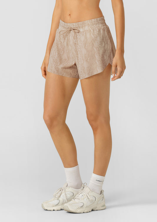 Lorna Jane Wild Viper Track Star Run Shorts - Wild Viper Print