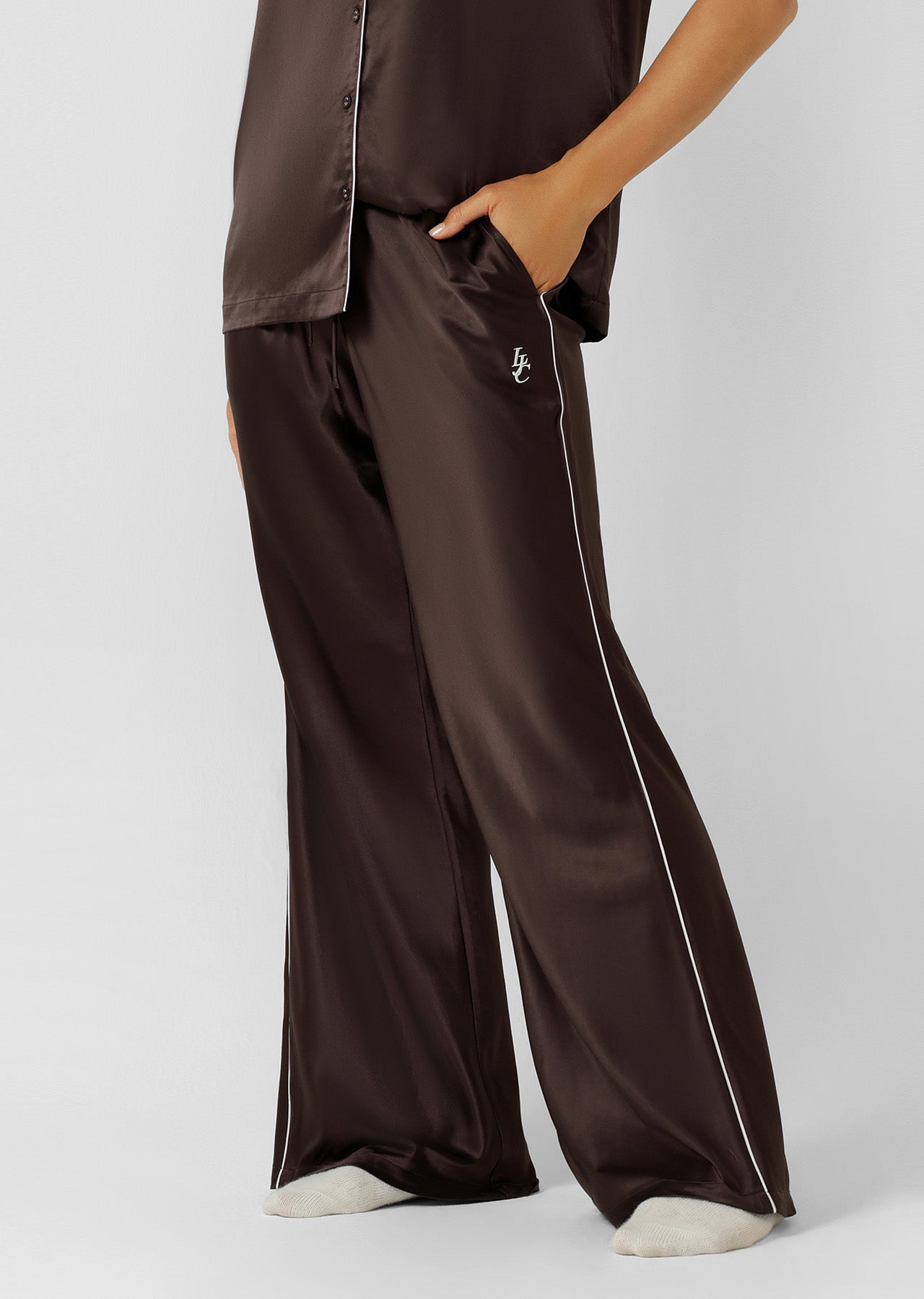 Lorna Jane Sweet Dreams Satin Pants - Volcano