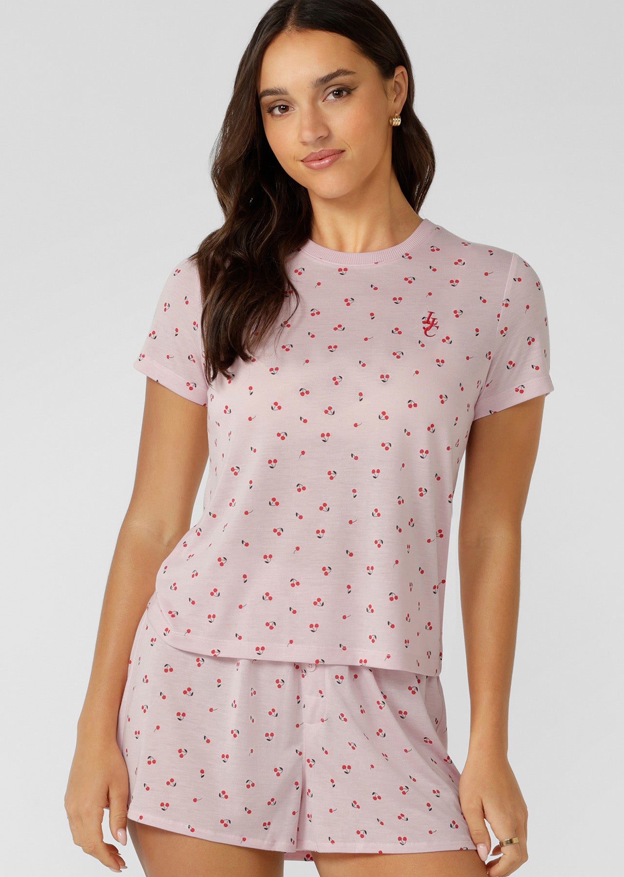 Lorna Jane Cherry Sorbet T-Shirt - Cherry Sorbet Print