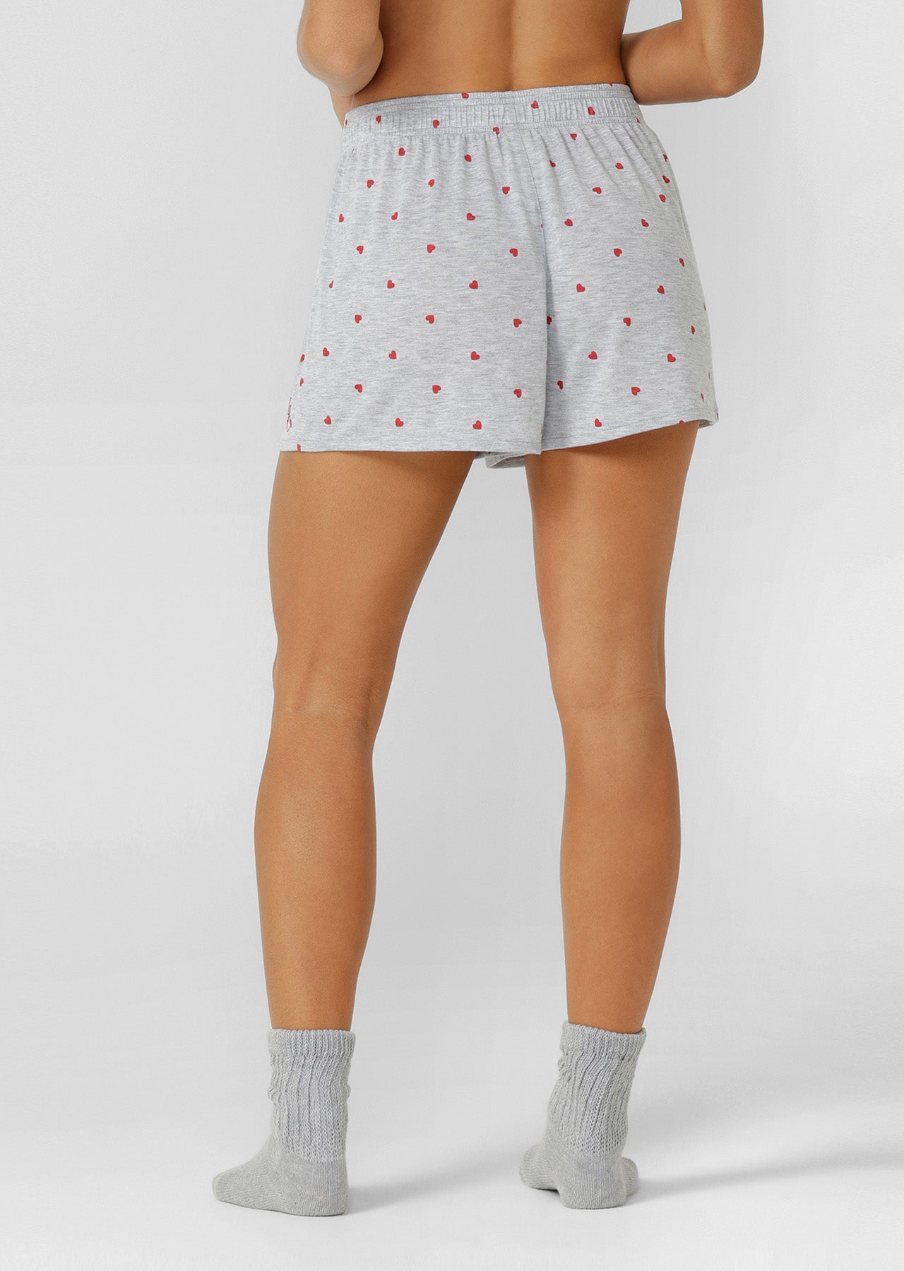 Lorna Jane Queen Of Hearts Shorts - Heart Print