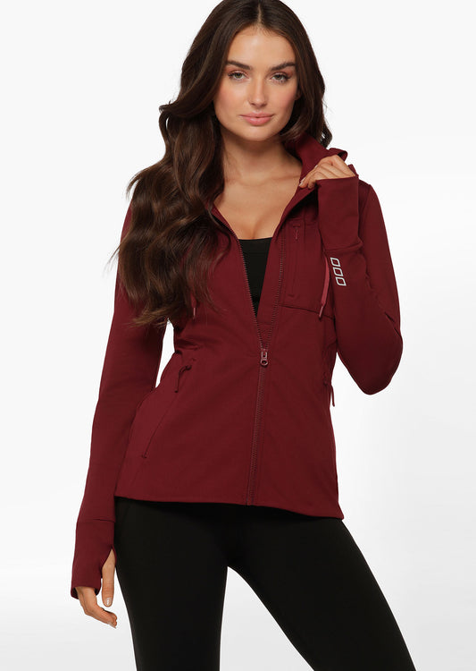 Lorna Jane Ultimate Thermal Hoodie - Sepia