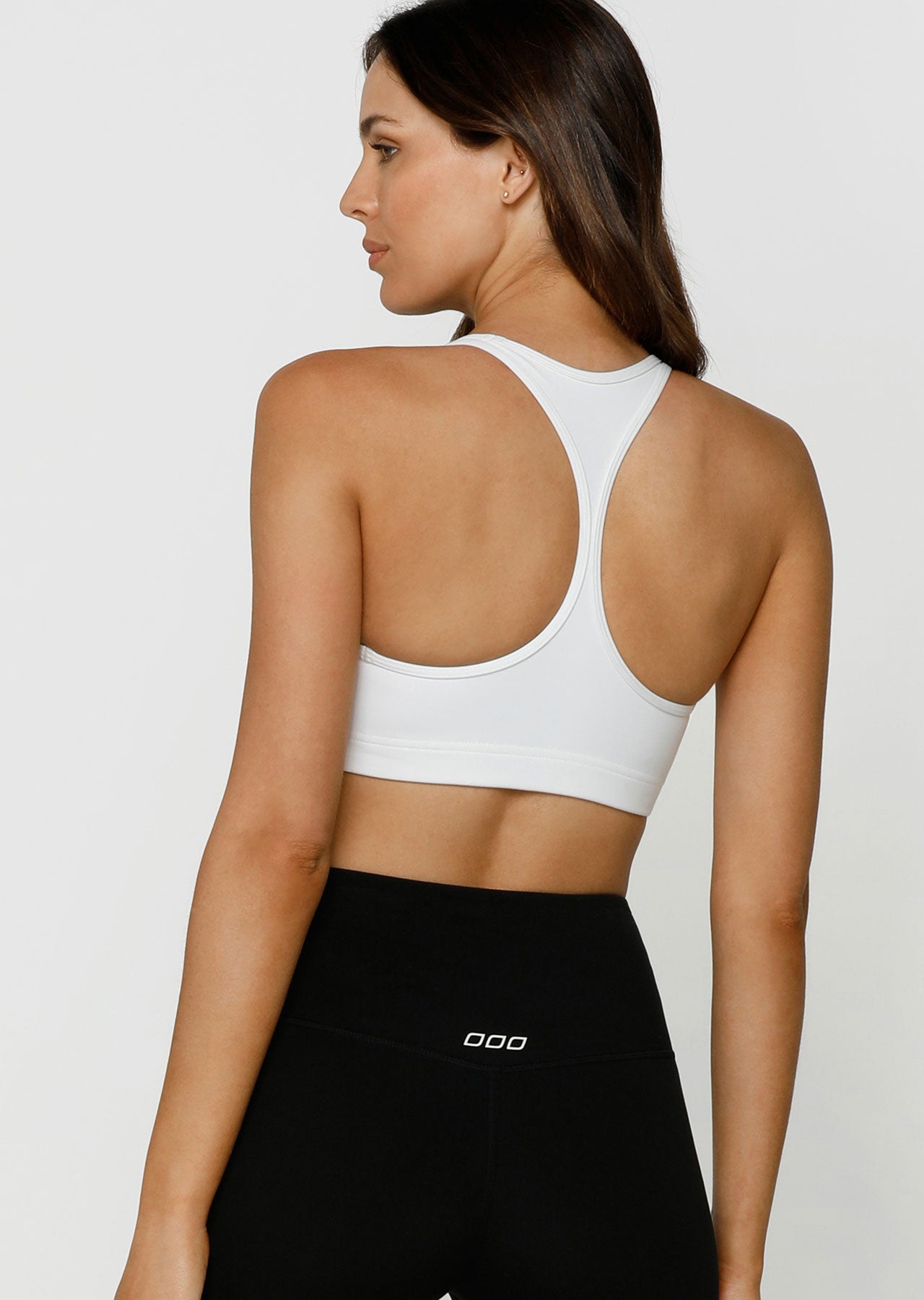 Lorna Jane Skinny Iconic Comfort Sports Bra - White