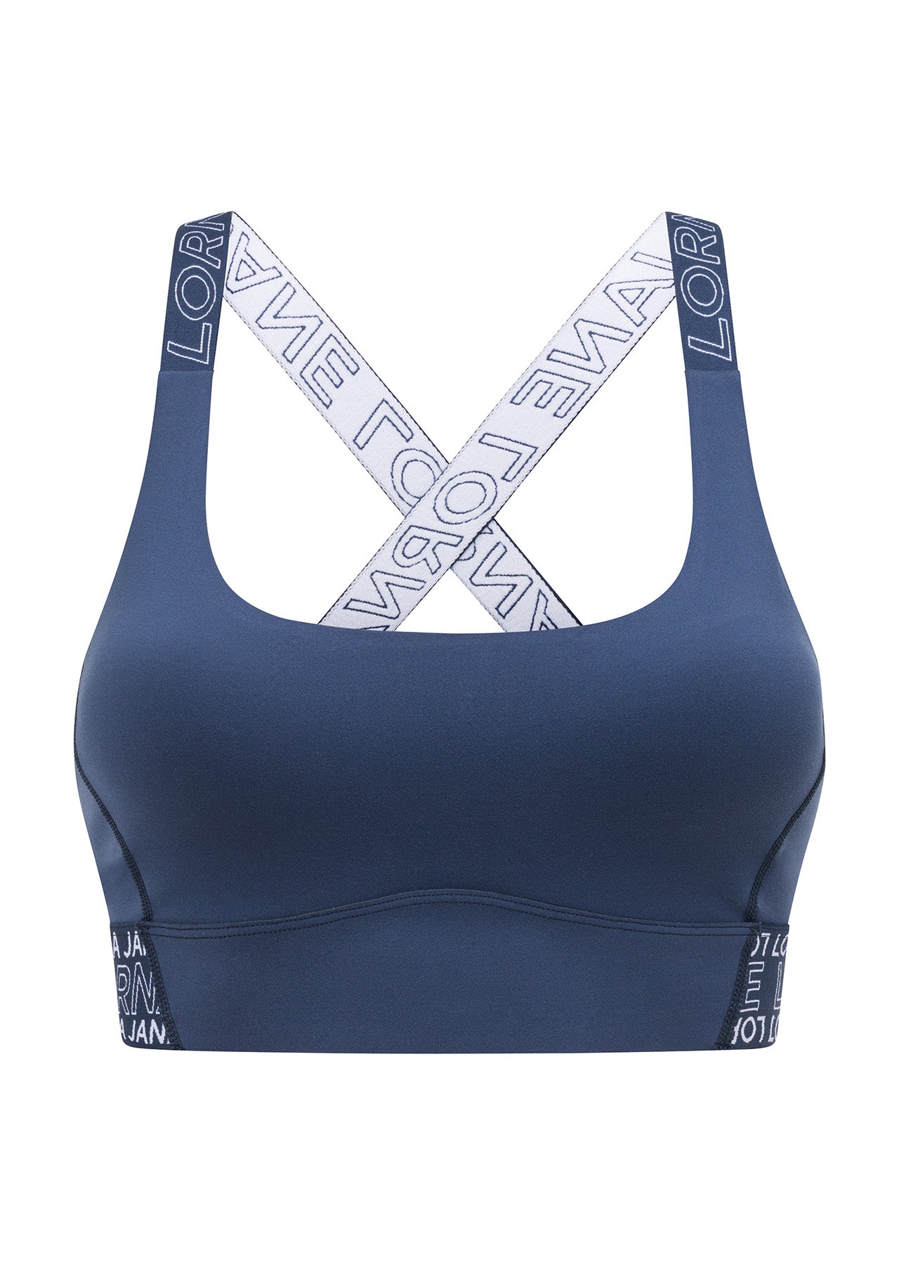Lorna Jane Superior Support Sports Bra - Night Time Blue