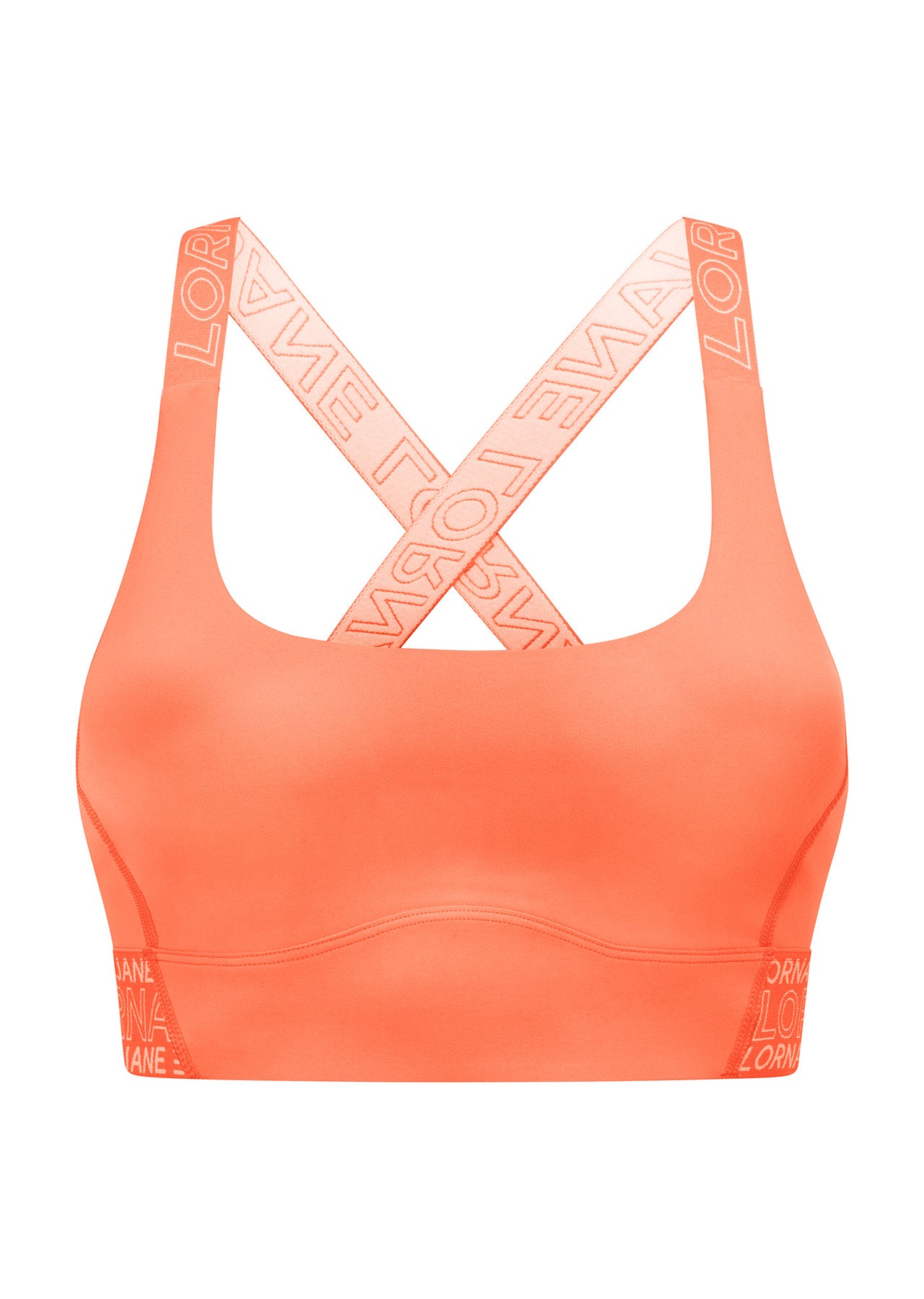 Lorna Jane Superior Support Sports Bra - Sunset Orange