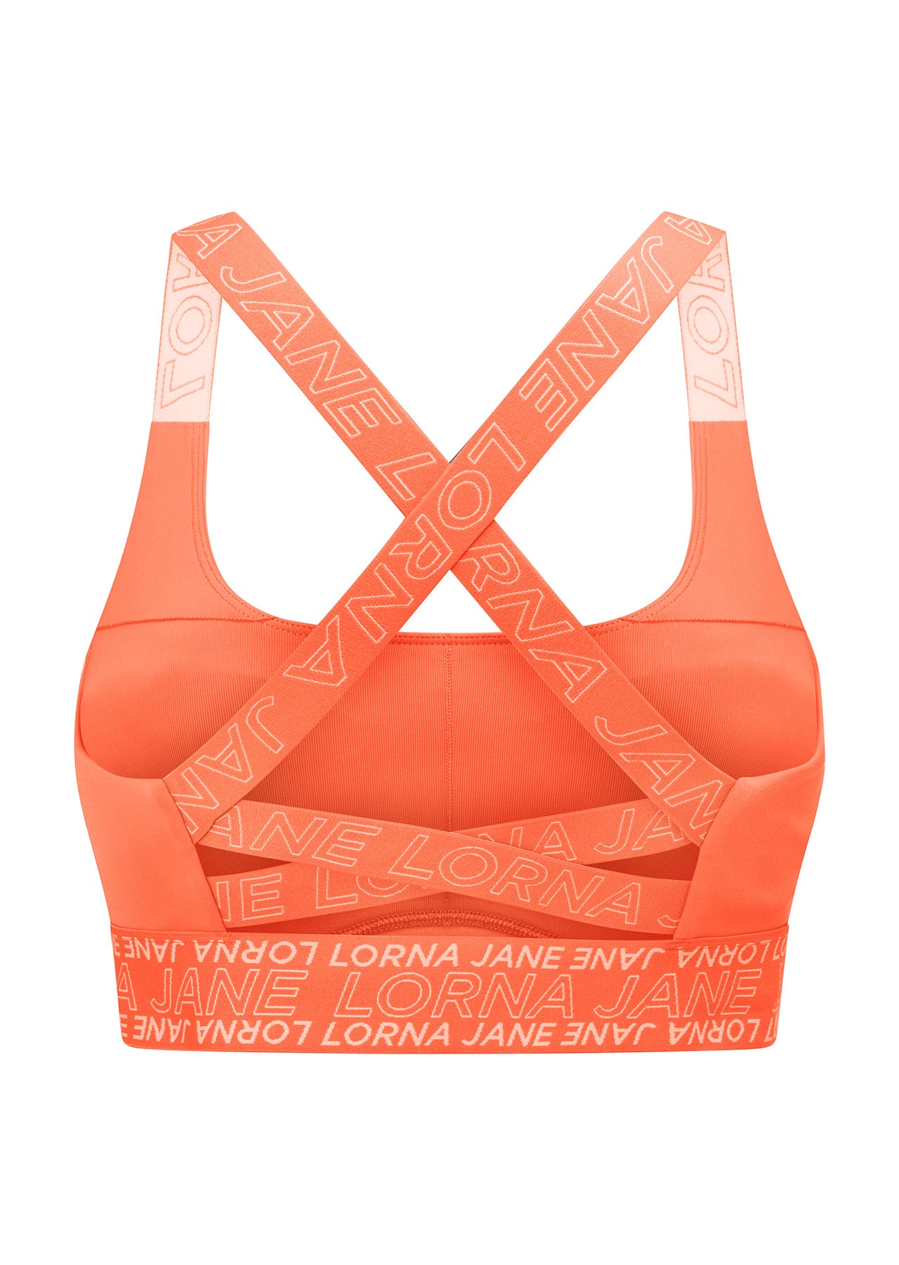 Lorna Jane Superior Support Sports Bra - Sunset Orange