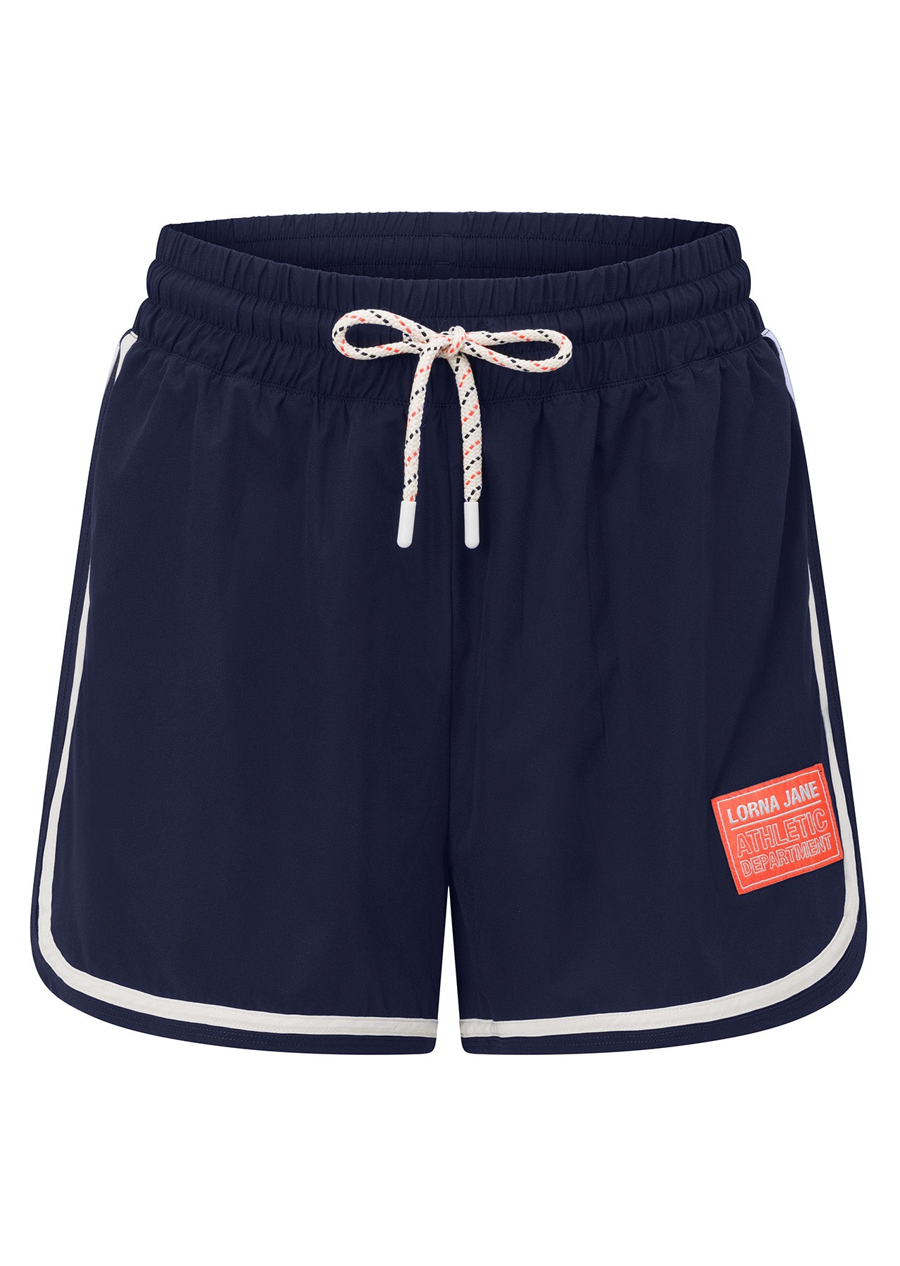 Lorna Jane LJ Retro Athletic Shorts - French Navy