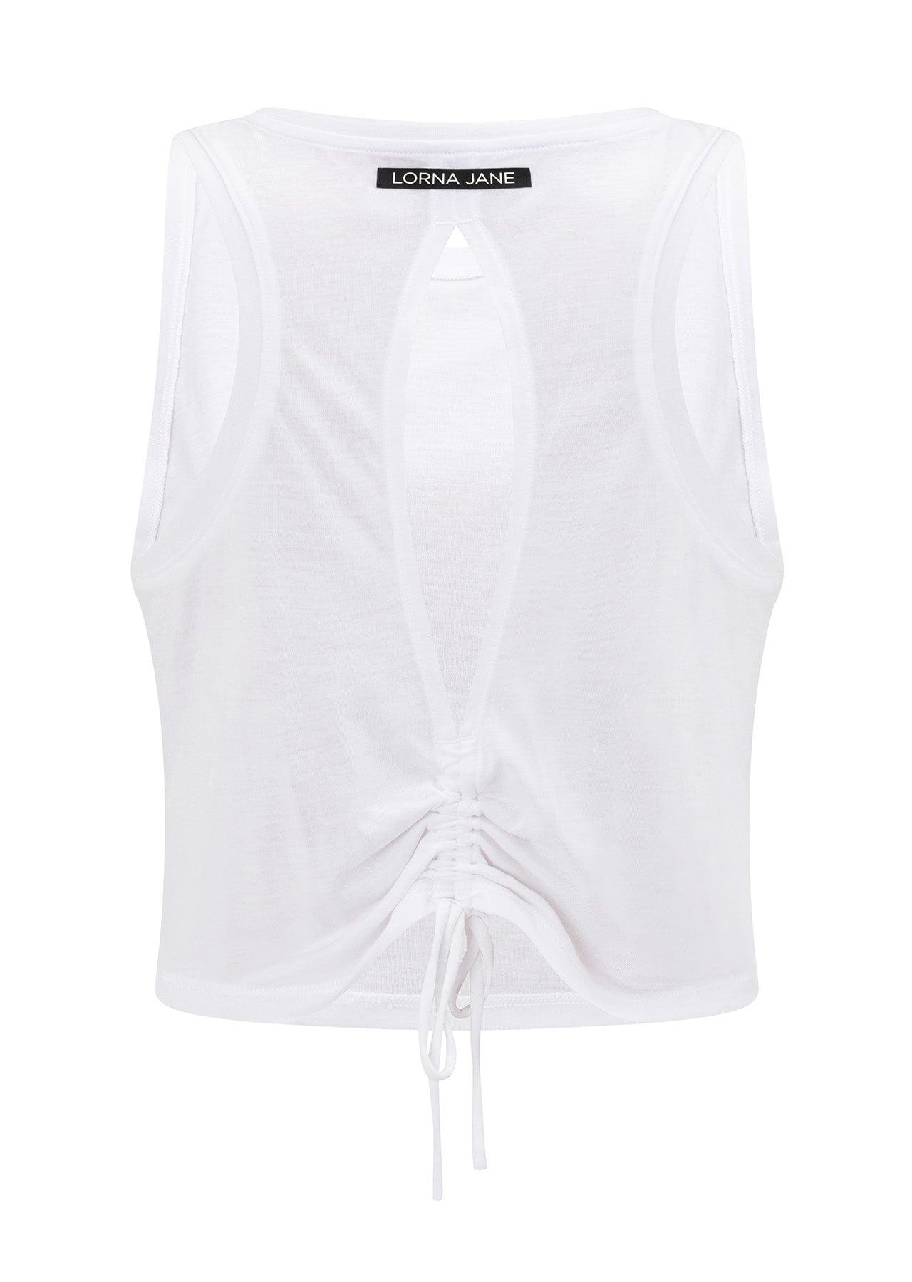 Lorna Jane Activate Keyhole Tank - White