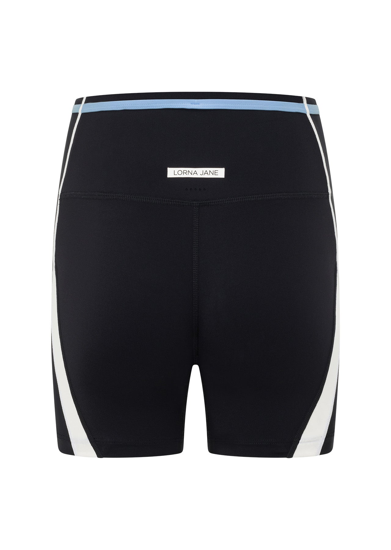 Lorna Jane Sprint To Swim Pocket 12cm Bike Shorts - Black Multi