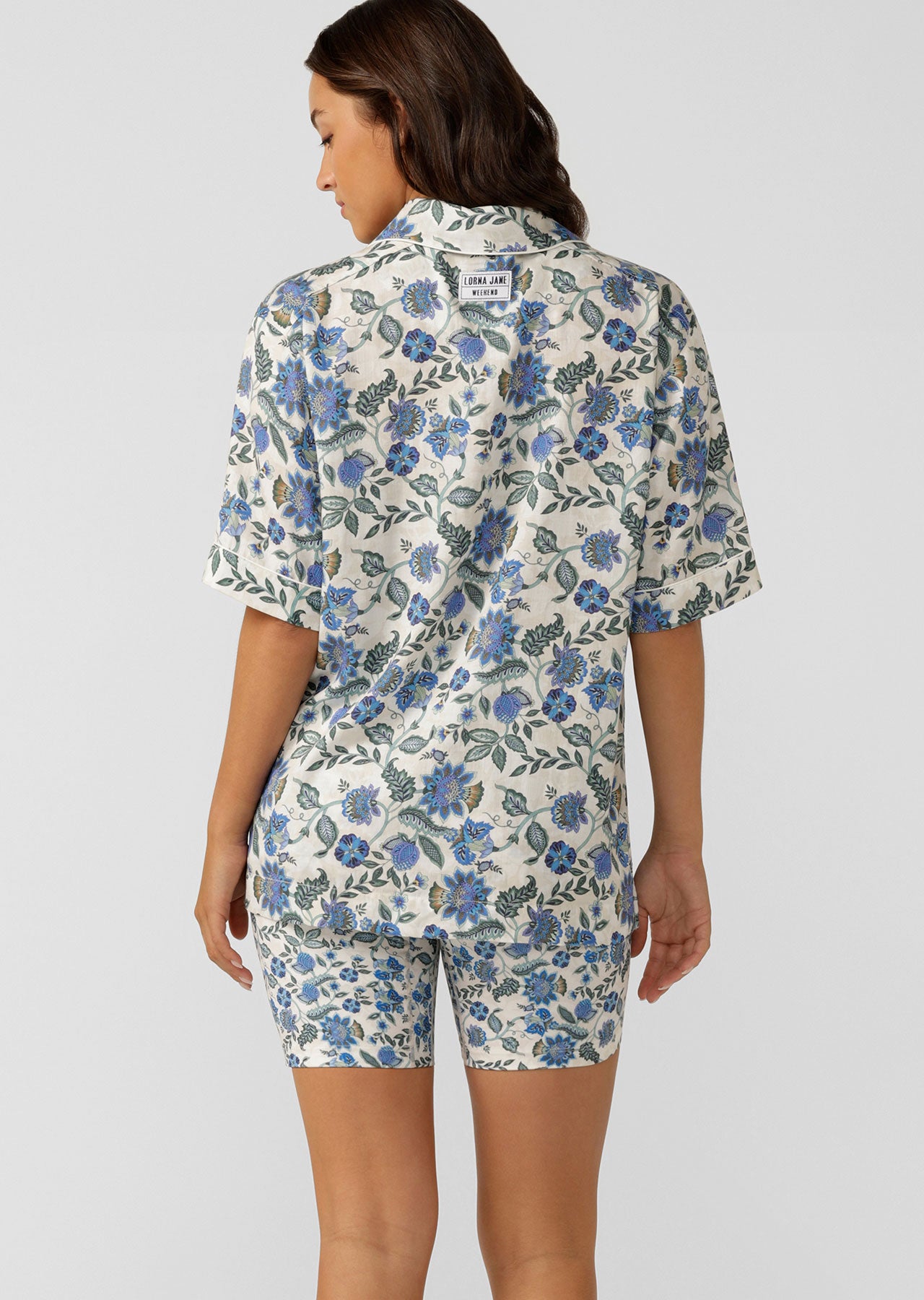 Lorna Jane Happy Hour Shirt - Native Garden Floral Print