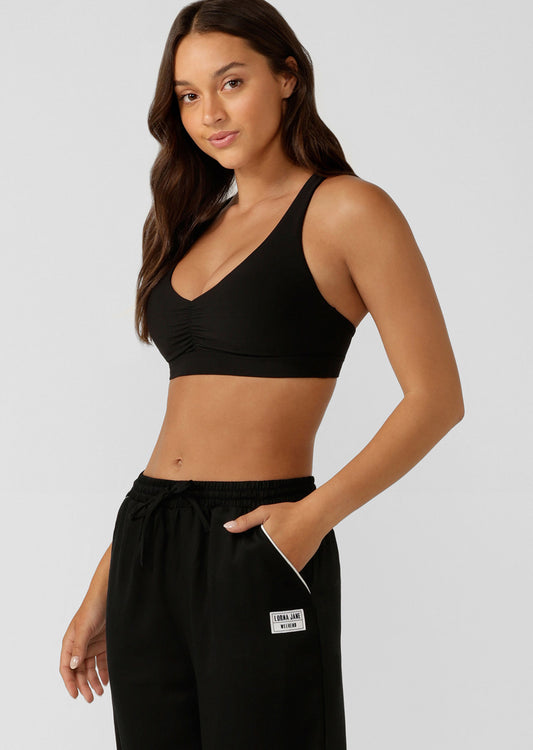Lorna Jane Happy Hour Sports Bra - Black