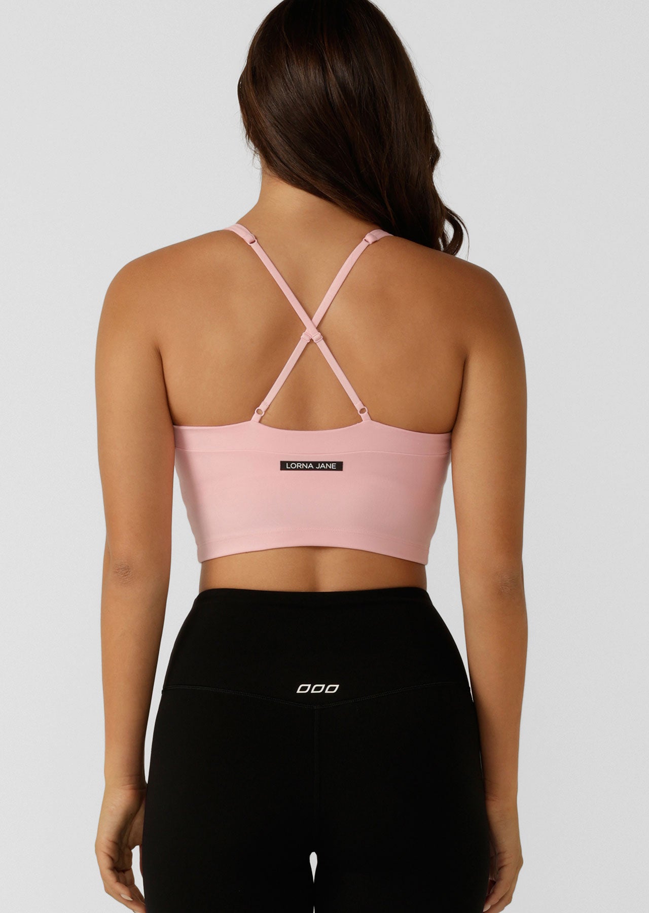 Lorna Jane Rewind Tank Bra Combo - Cotton Candy