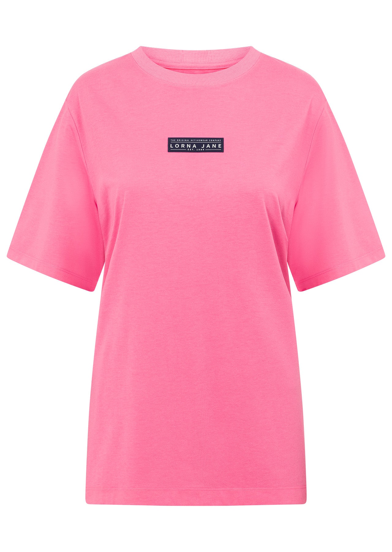 Lorna Jane Regroup Relaxed Tee - Cameo Pink