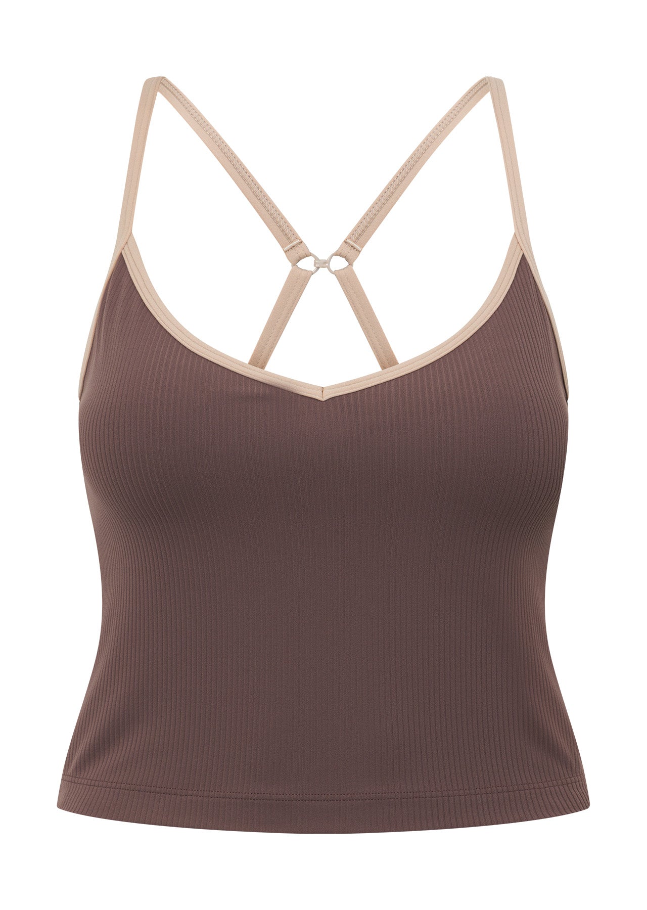 Lorna Jane Sweetheart Tank Bra Combo - Stone
