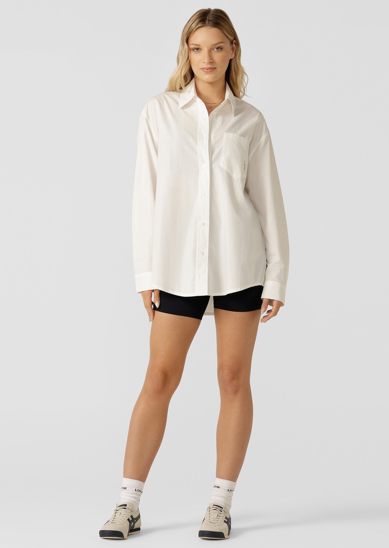 Lorna Jane Love Lounge Shirt - Porcelain