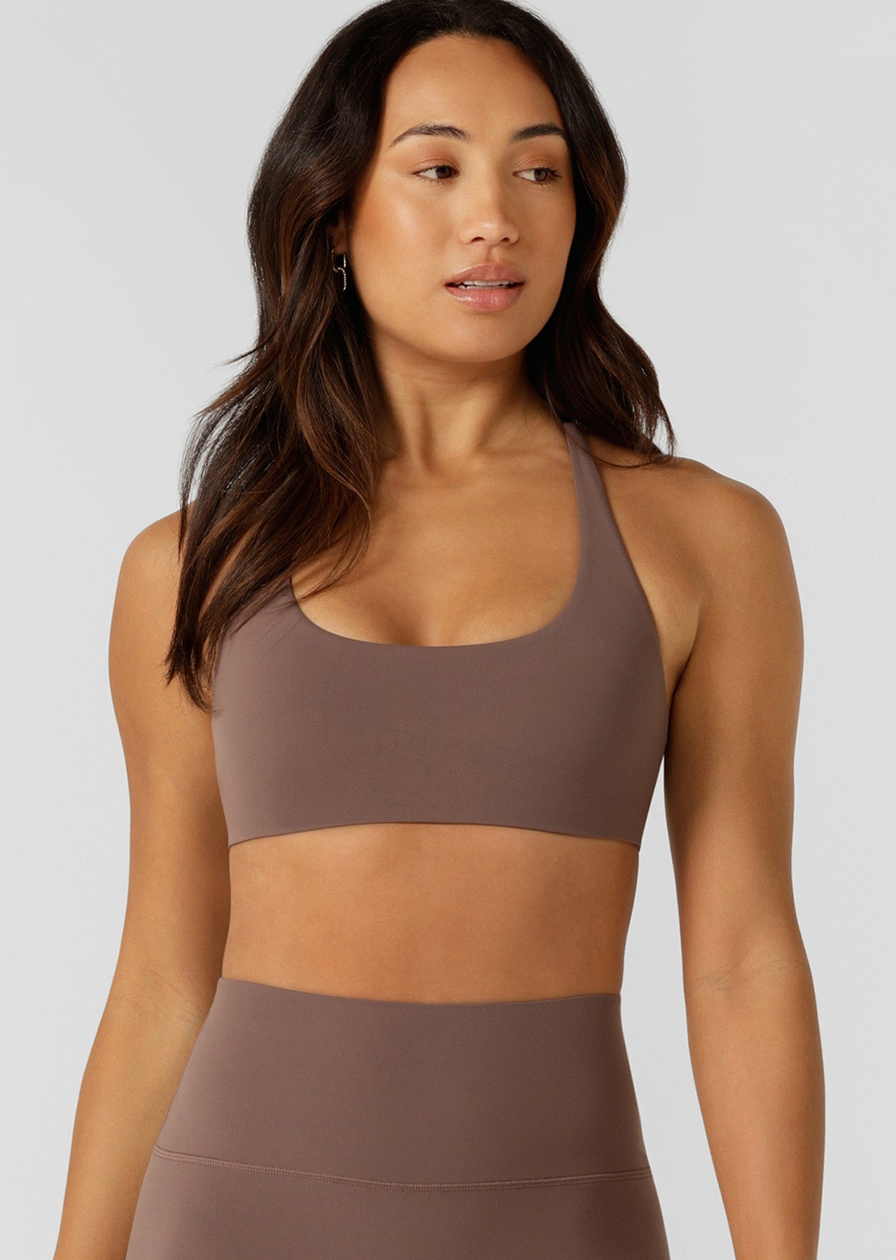 Lorna Jane Total Bliss Sports Bra - Stone